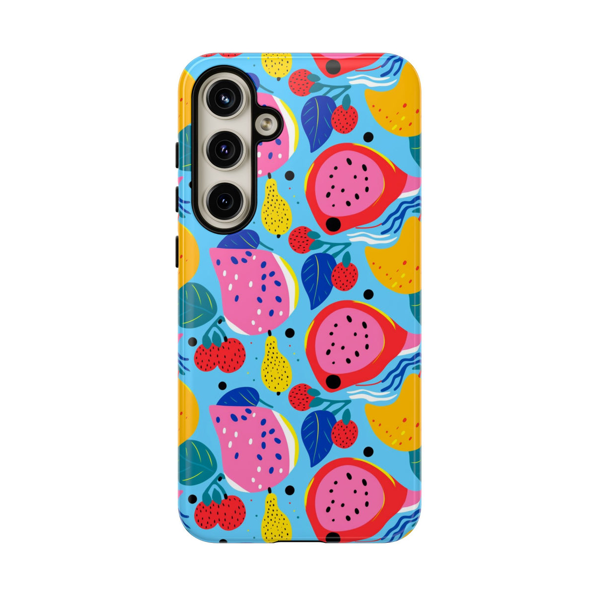 Fruit Pattern Phone Case – Vibrant & Fun Design for Your Smartphone 945