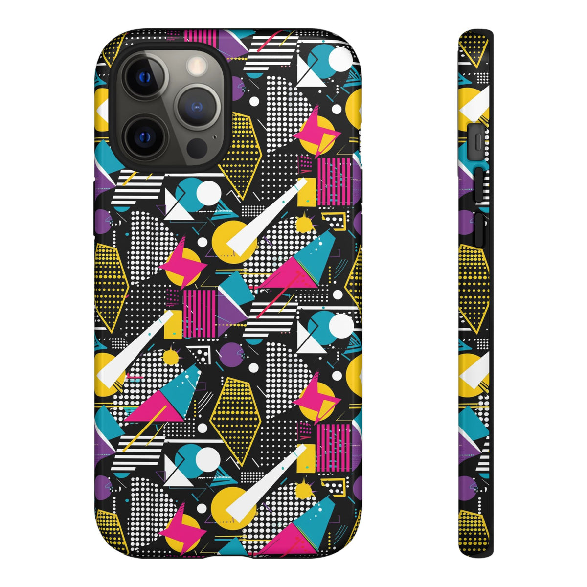 Retro 80s Seamless Phone Case – Vintage Style Meets Modern Protection 173