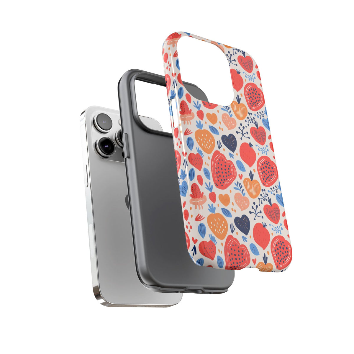 Fruit Pattern Phone Case – Vibrant & Fun Design for Your Smartphone 917