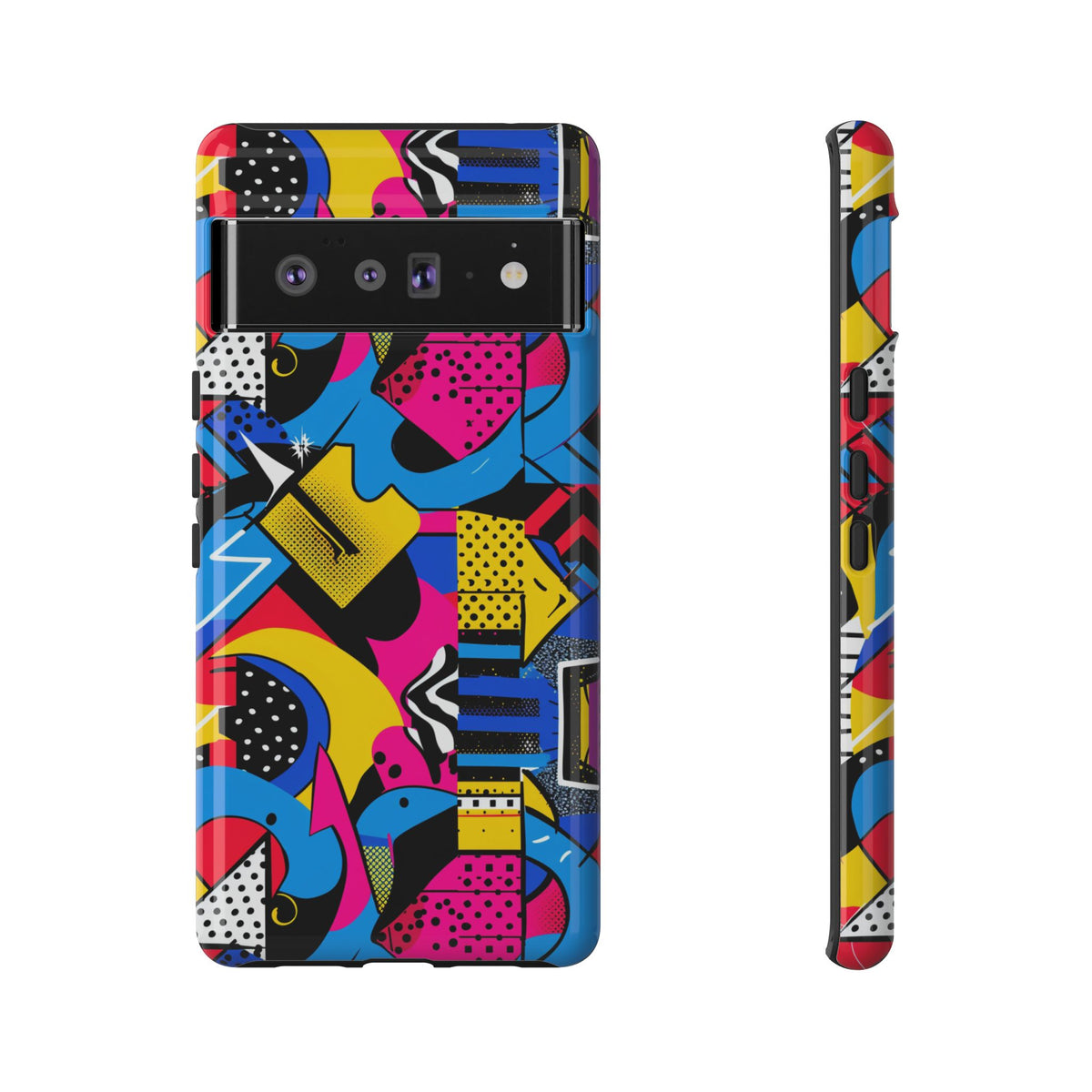 Retro 80s Seamless Phone Case – Vintage Style Meets Modern Protection