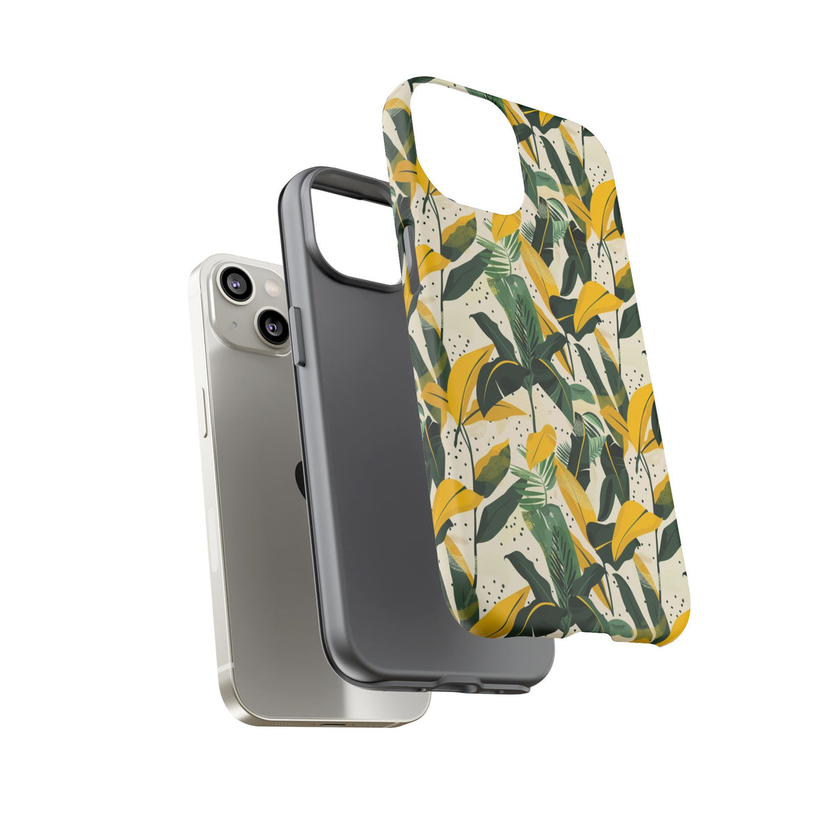 Jungle Pattern Phone Case – Exotic & Lush Design for Your Phone 338