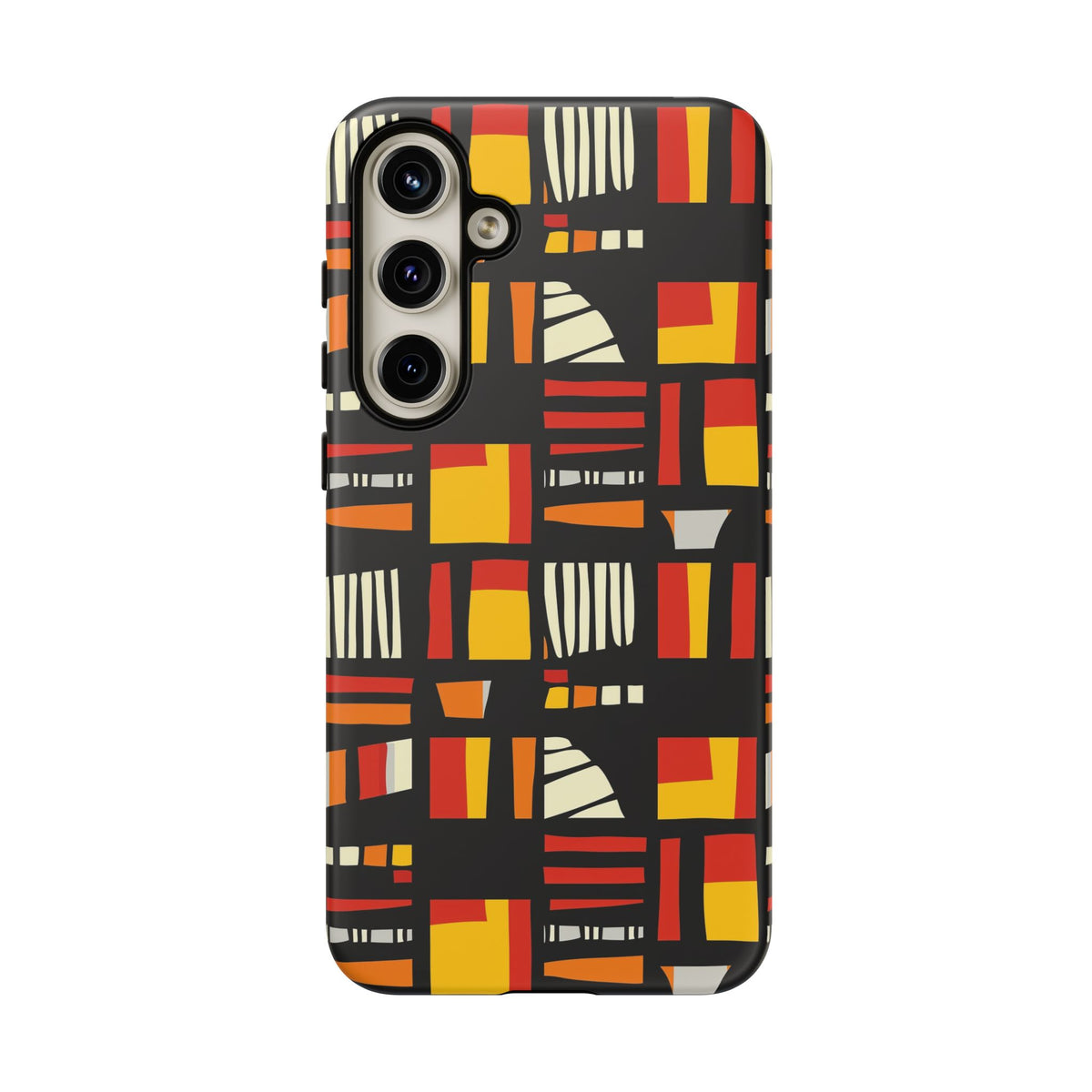 Stylish African Pattern Phone Case – Unique and Vibrant Protection 099