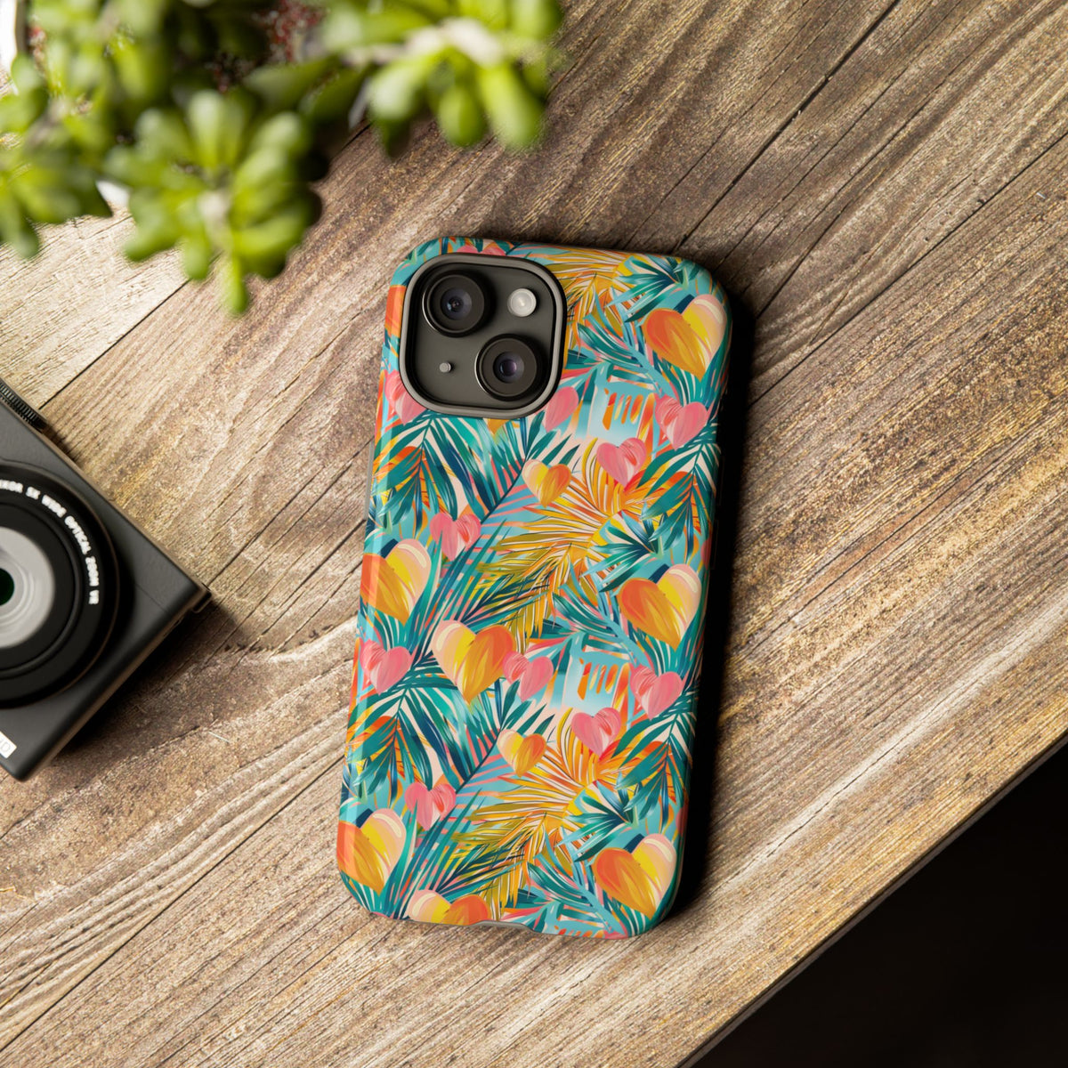 Heart Pattern Phone Case – Stylish & Loving Design for Your Device 824