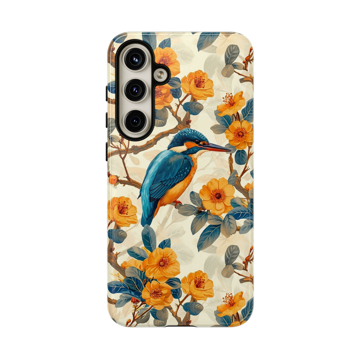 Birds Seamless Pattern Phone Case – Elegant and Timeless Avian Design