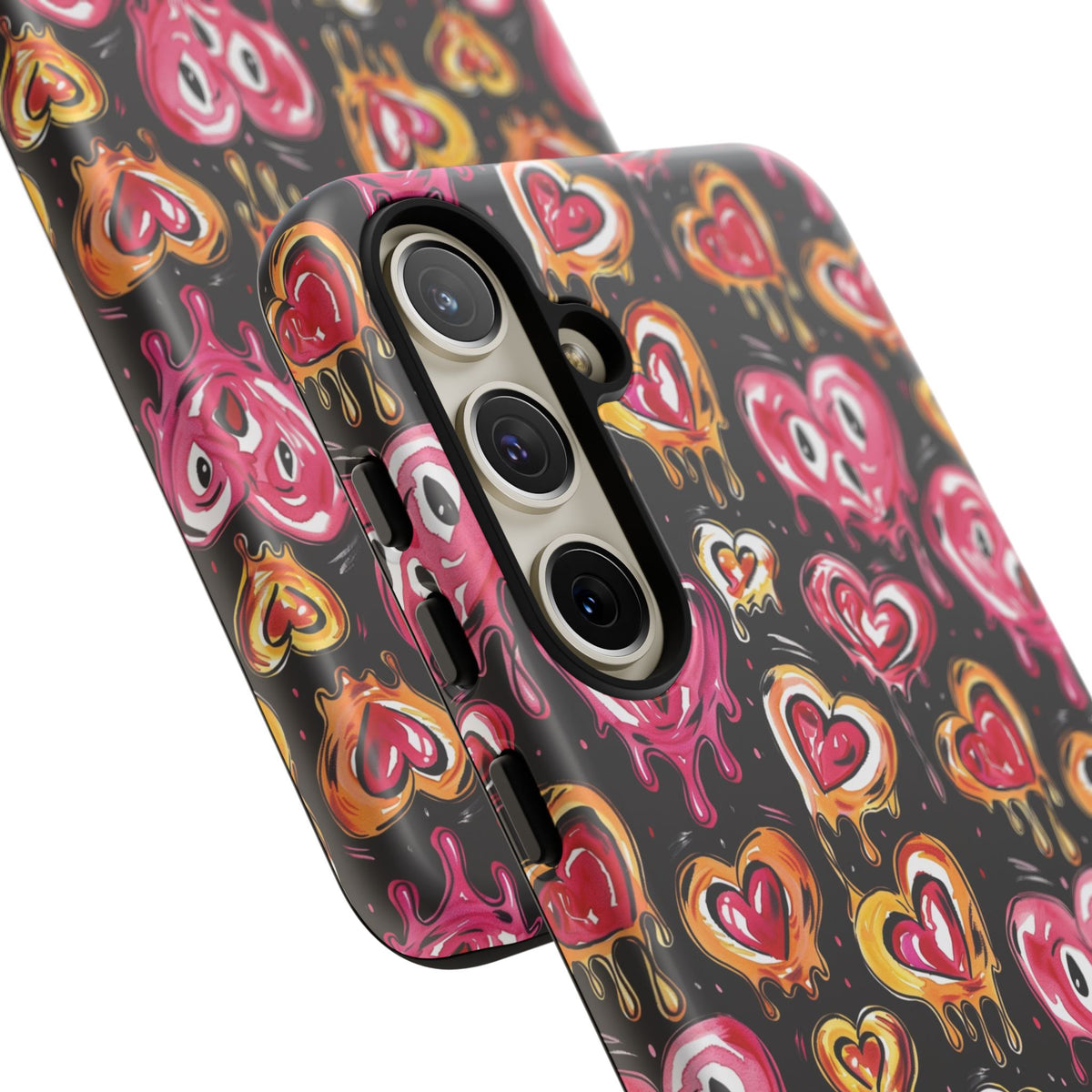 Heart Pattern Phone Case – Stylish & Loving Design for Your Device 361