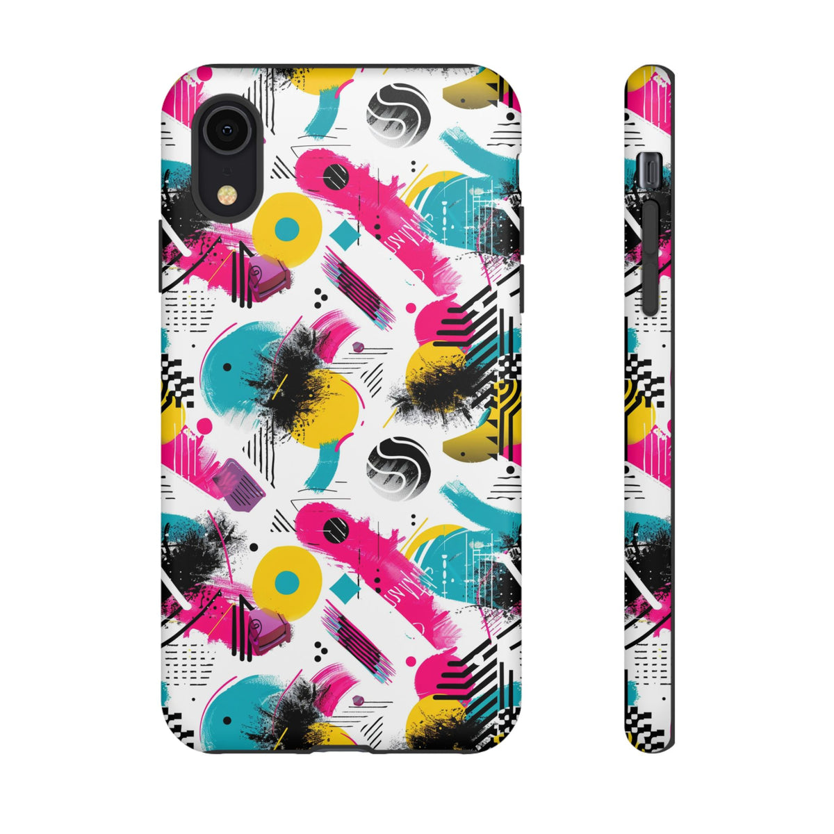 Retro 80s Seamless Phone Case – Vintage Style Meets Modern Protection 135