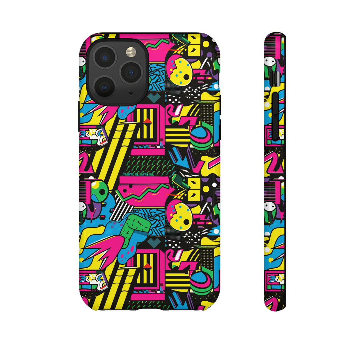 Retro 80s Seamless Phone Case – Vintage Style Meets Modern Protection 146