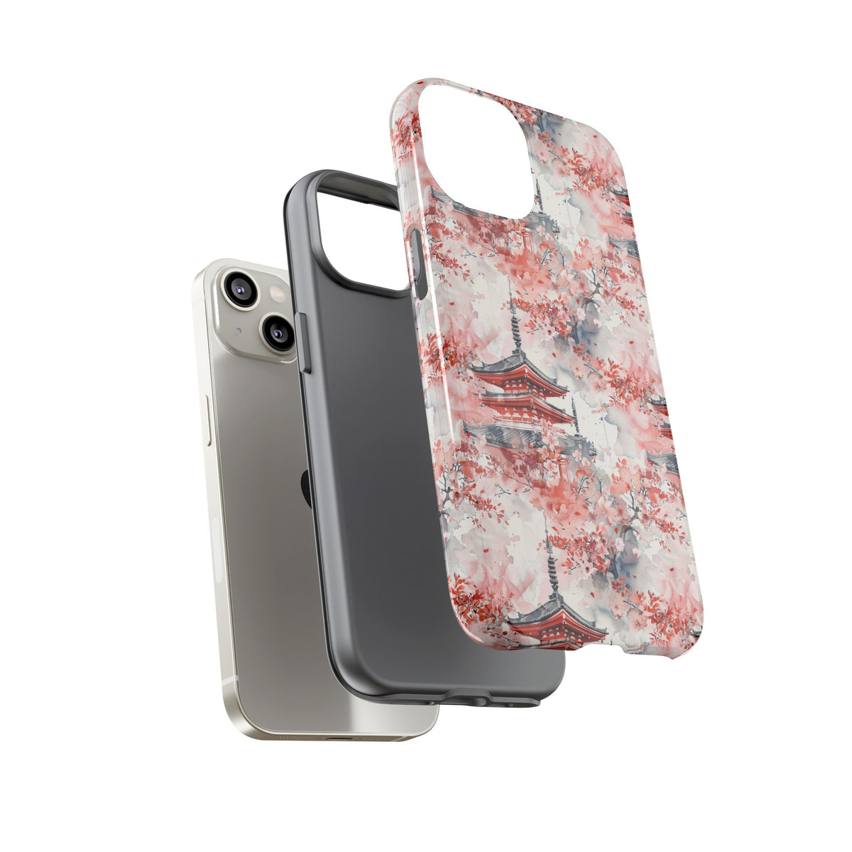 Japanese Pattern Phone Case – Elegant & Timeless Design for Your Phone 117