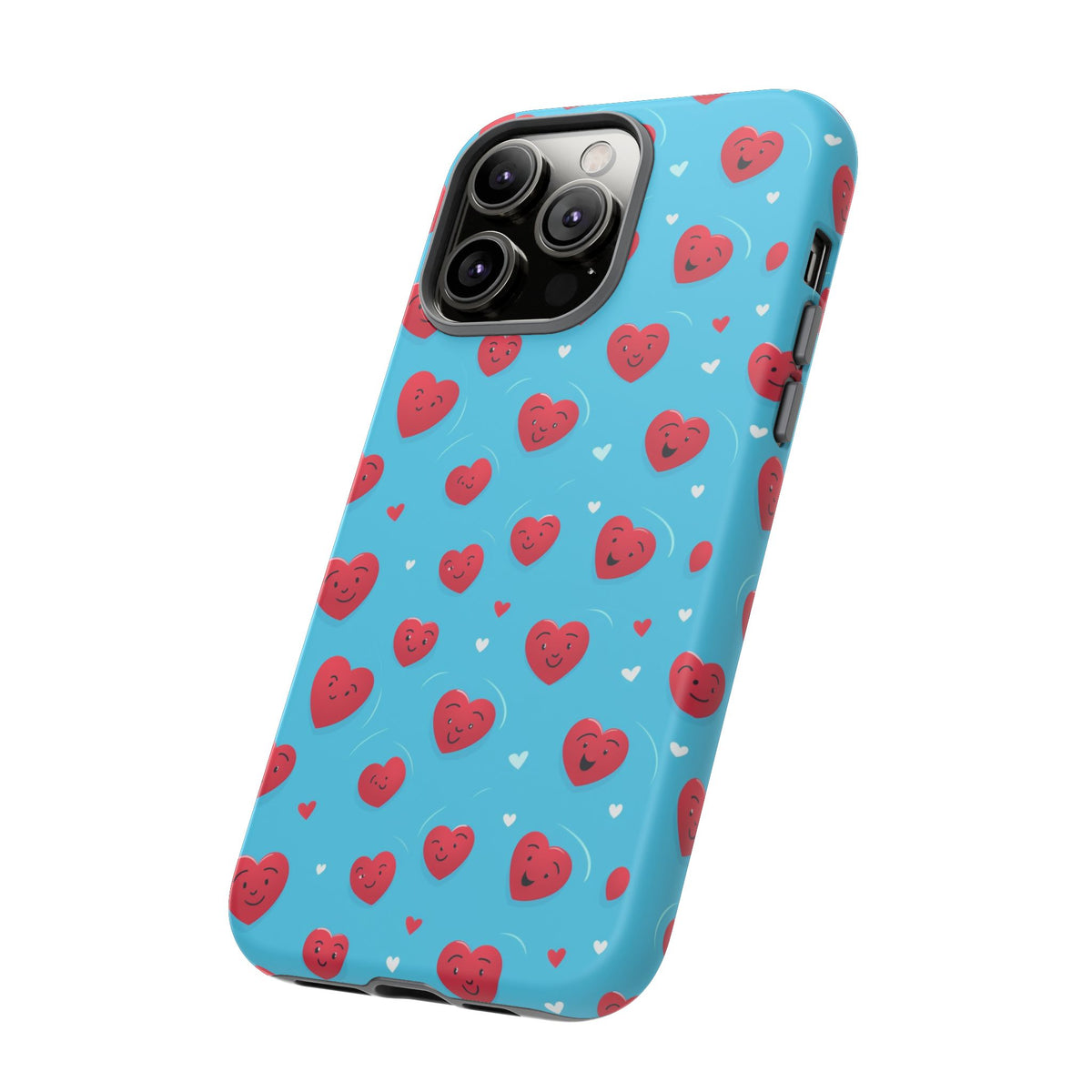 Heart Pattern Phone Case – Stylish & Loving Design for Your Device 811