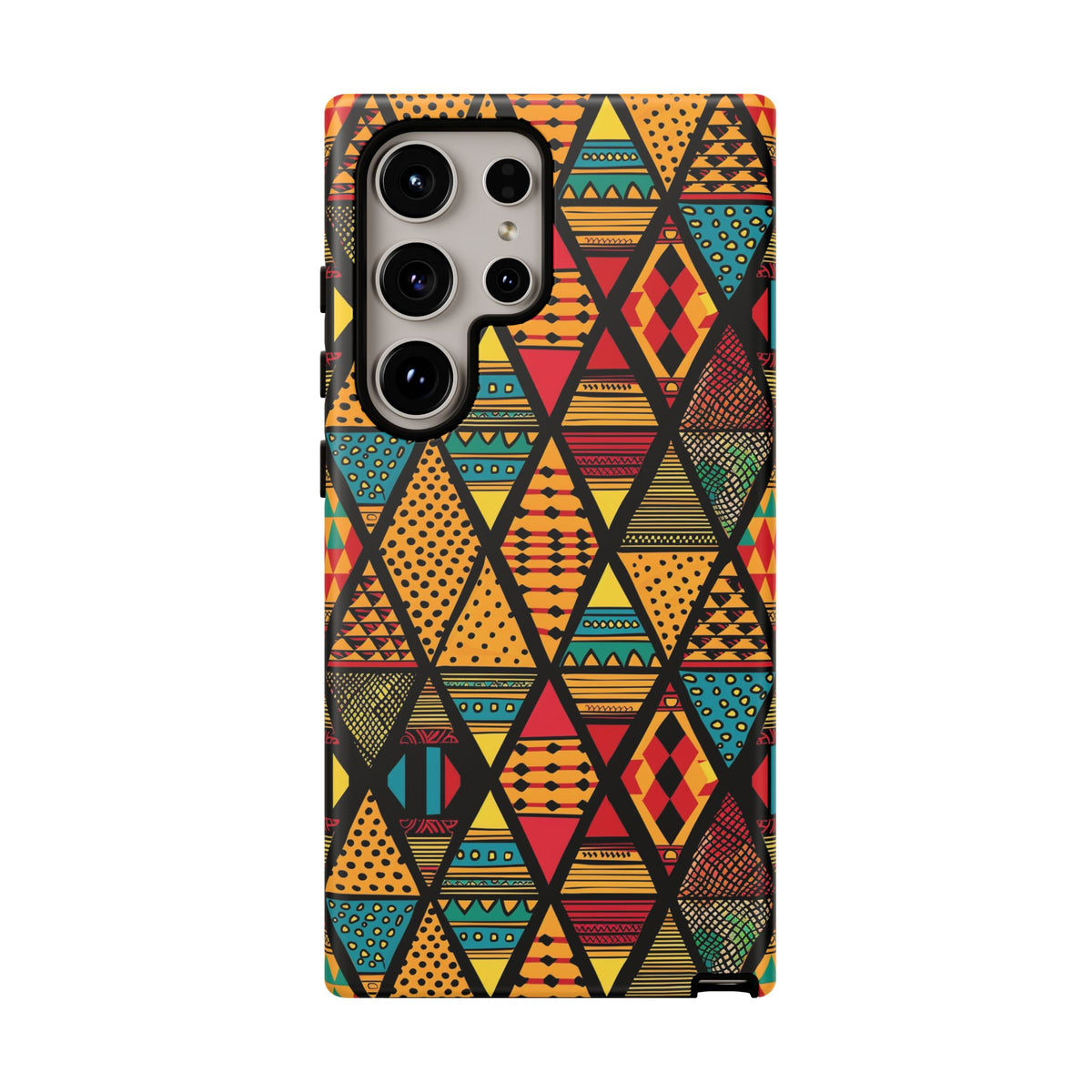 Stylish African Pattern Phone Case – Unique and Vibrant Protection 178