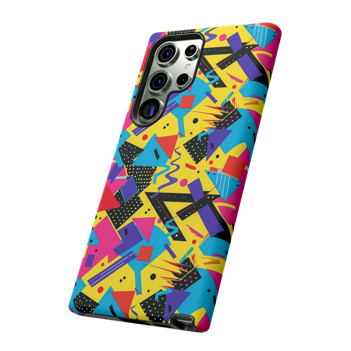 90s Themed Seamless Pattern Phone Case – Embrace Retro Style and Protection 223