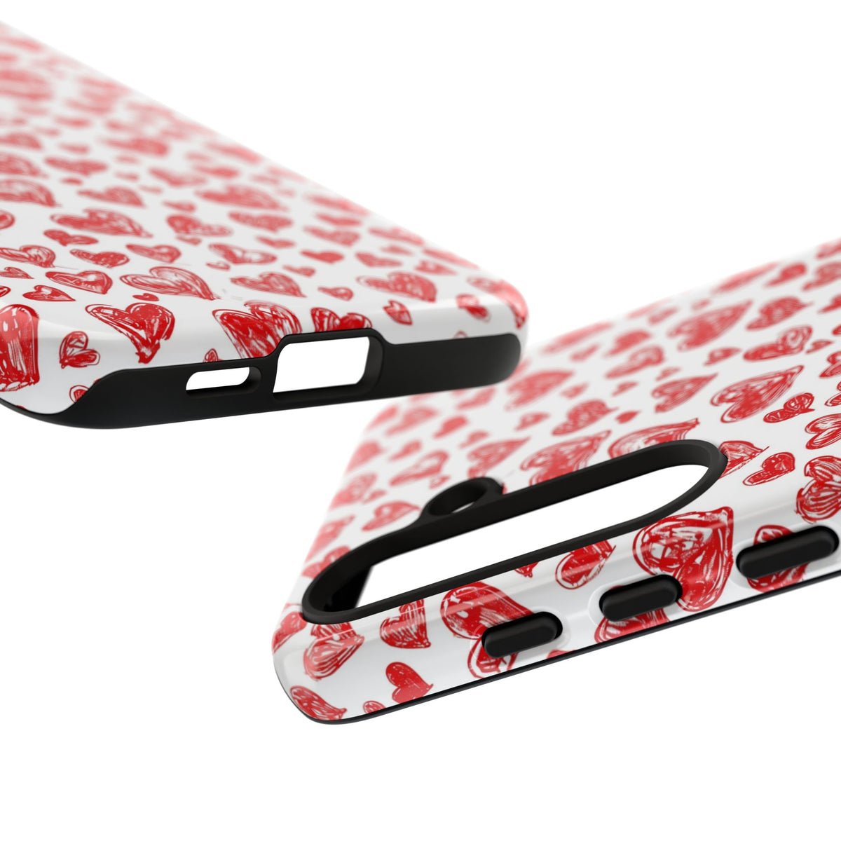 Heart Pattern Phone Case – Stylish & Loving Design for Your Device 814