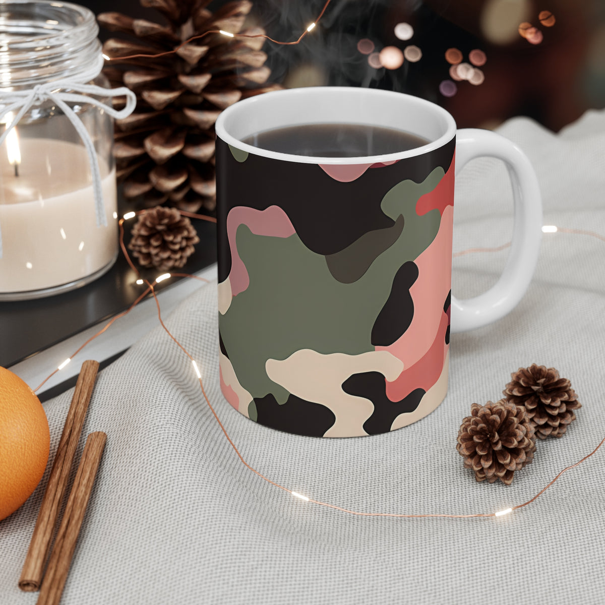 All-Over Camouflage Pattern Coffee Mug 05