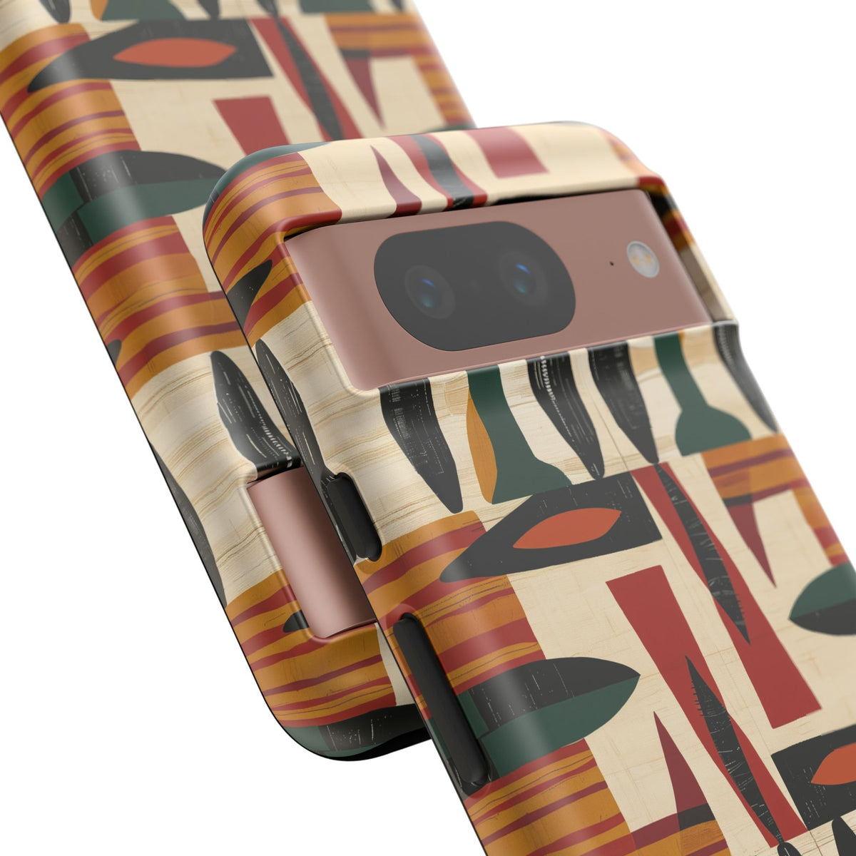 Stylish African Pattern Phone Case – Unique and Vibrant Protection 196