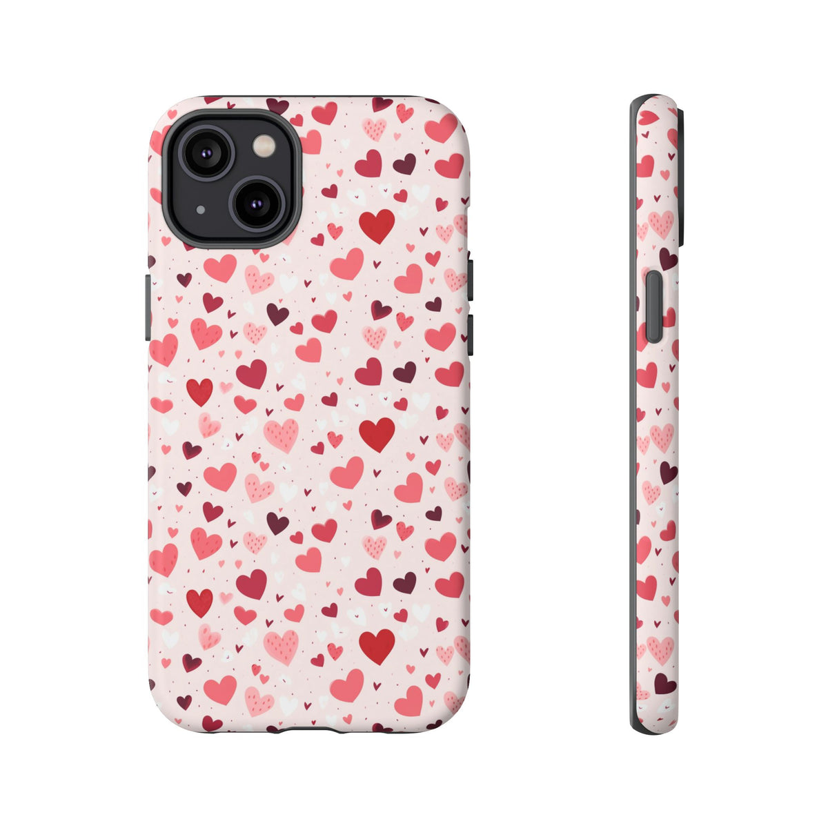 Heart Pattern Phone Case – Stylish & Loving Design for Your Device 817