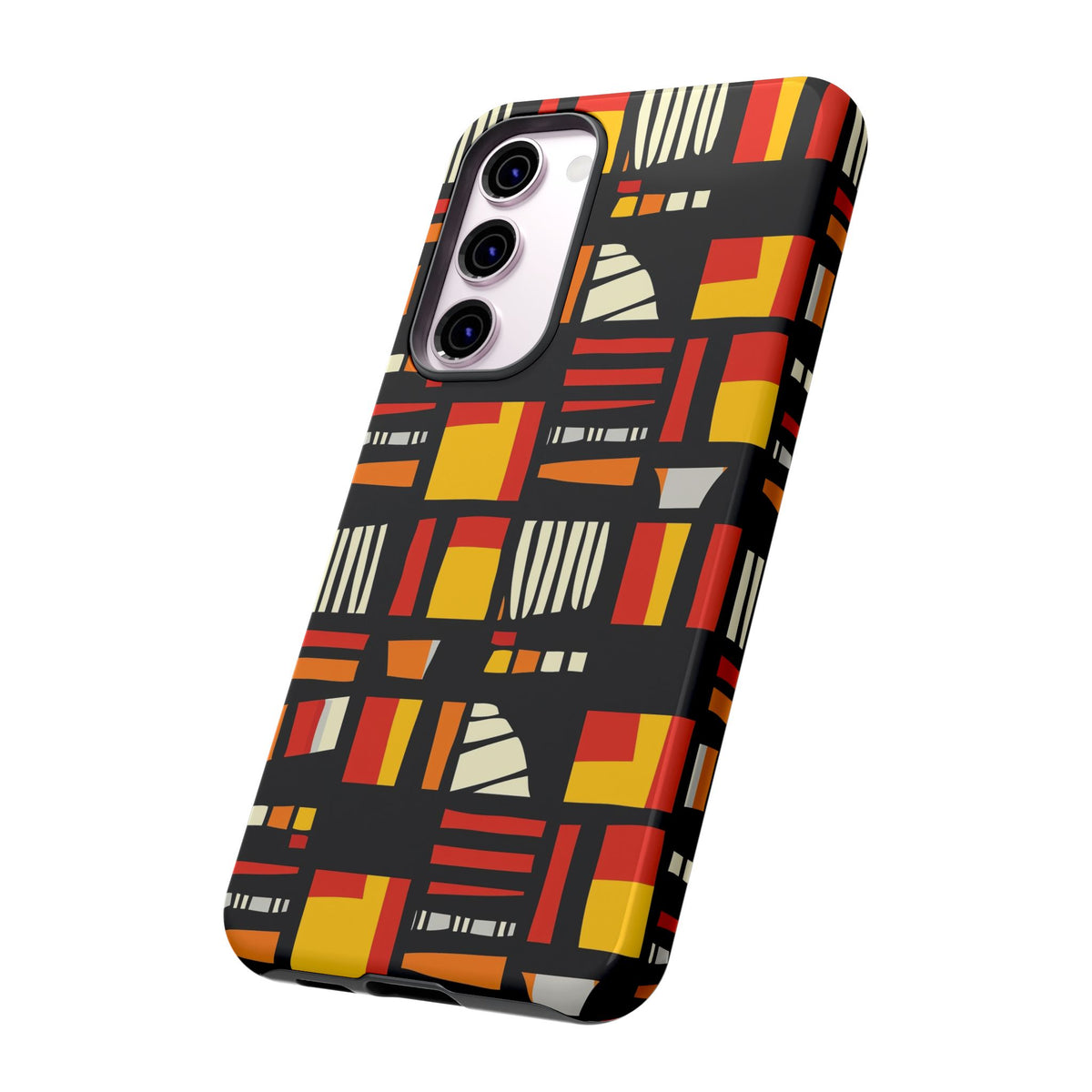 Stylish African Pattern Phone Case – Unique and Vibrant Protection 099