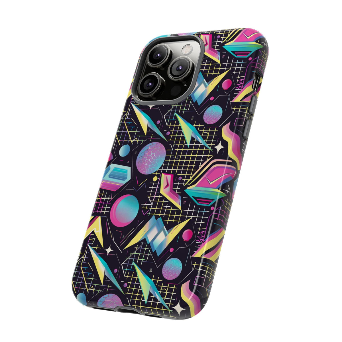 Retro 80s Seamless Phone Case – Vintage Style Meets Modern Protection 086