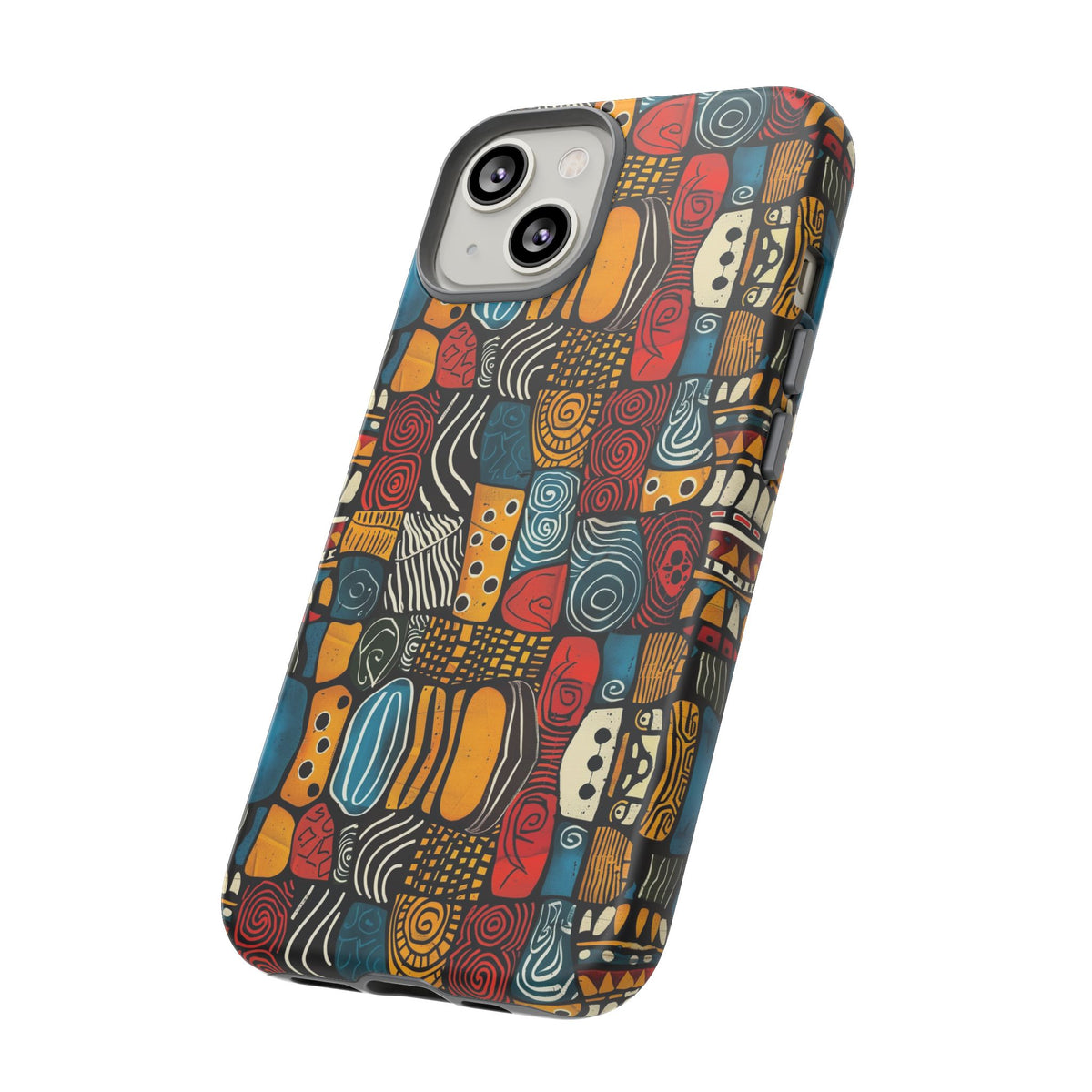 Stylish African Pattern Phone Case – Unique and Vibrant Protection 159