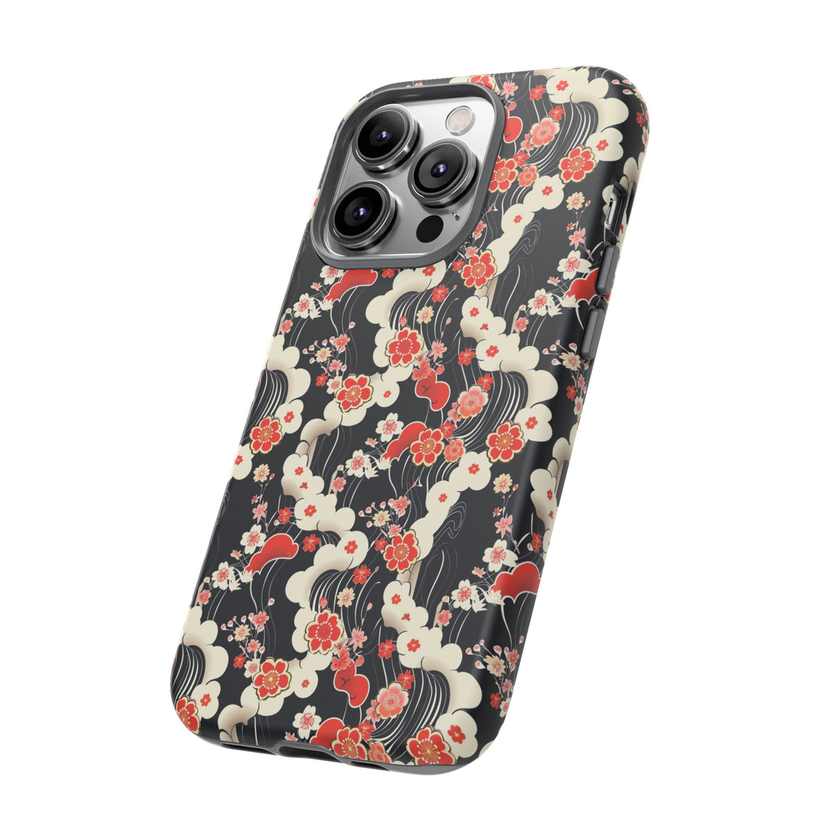 Japanese Pattern Phone Case – Elegant & Timeless Design for Your Phone 478