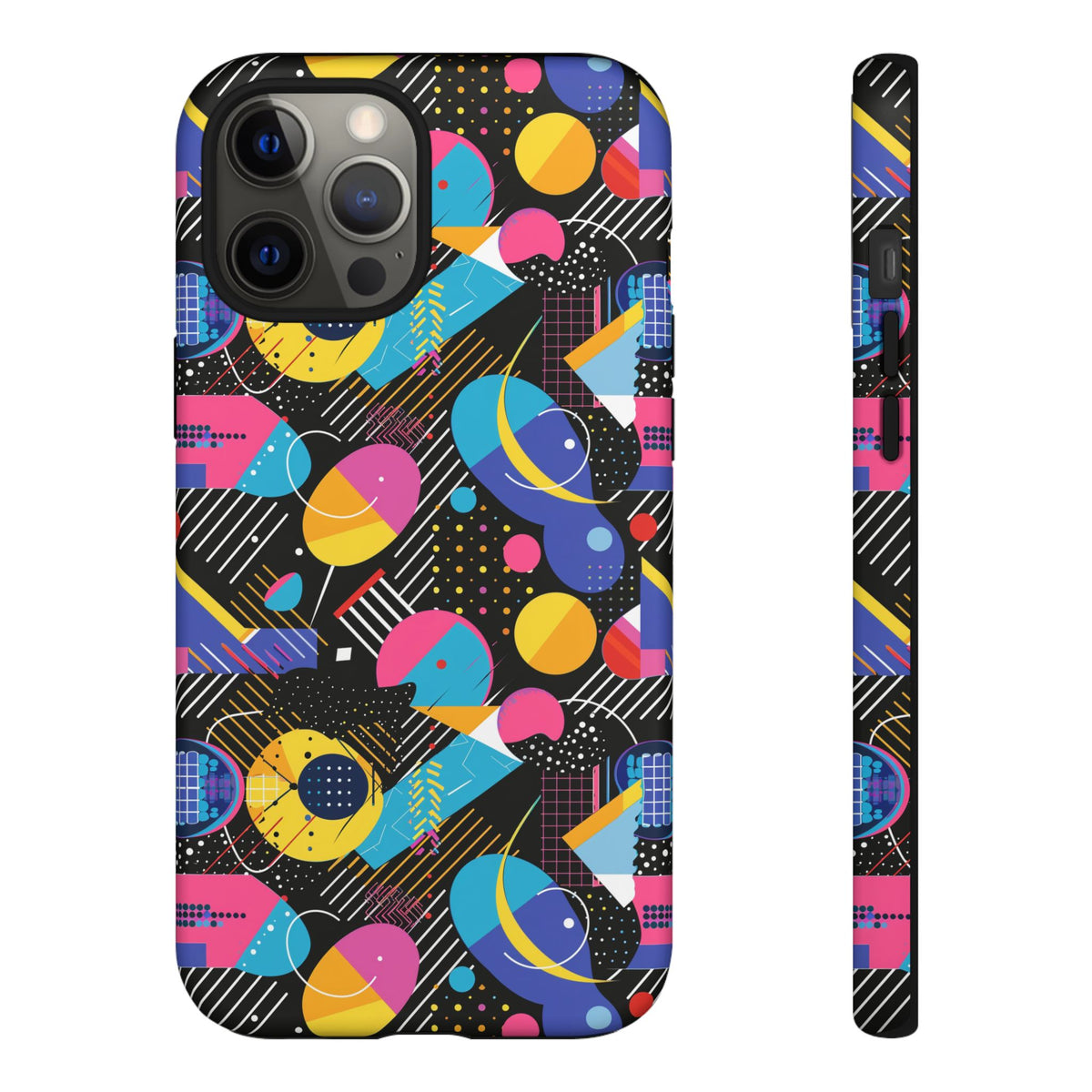 Retro 80s Seamless Phone Case – Vintage Style Meets Modern Protection 58