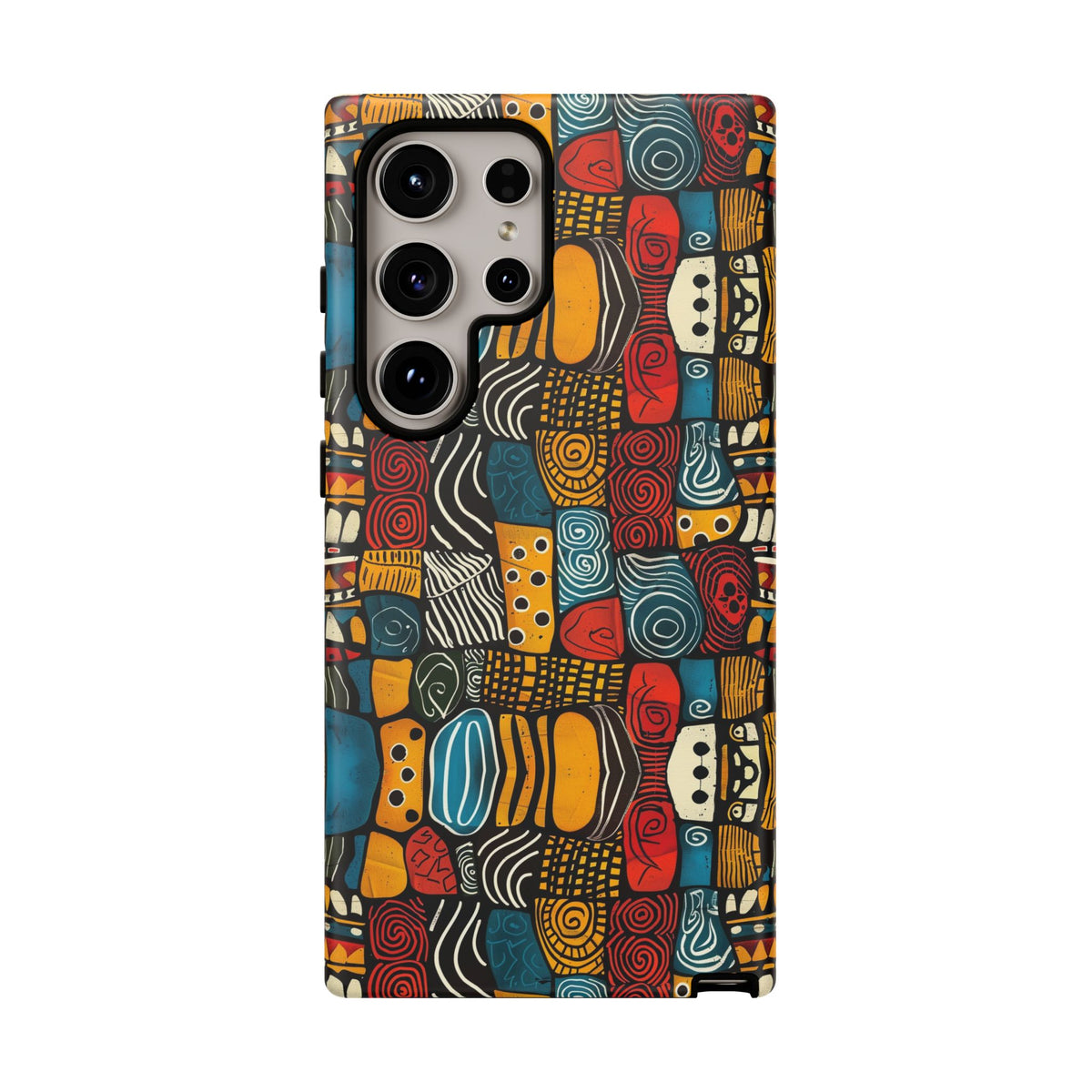 Stylish African Pattern Phone Case – Unique and Vibrant Protection 159