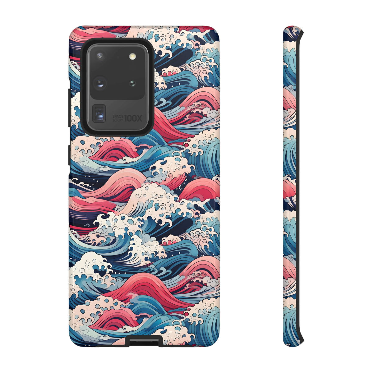 Japanese Waves Phone Case – Embrace Timeless Elegance with Classic Design 3