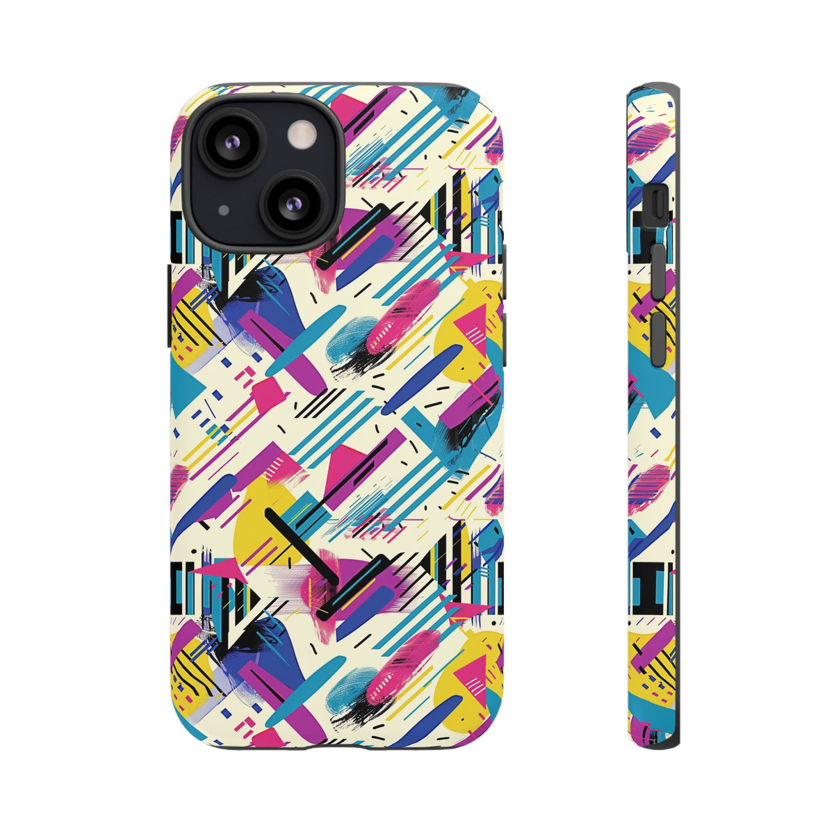 Retro 80s Seamless Phone Case – Vintage Style Meets Modern Protection 134