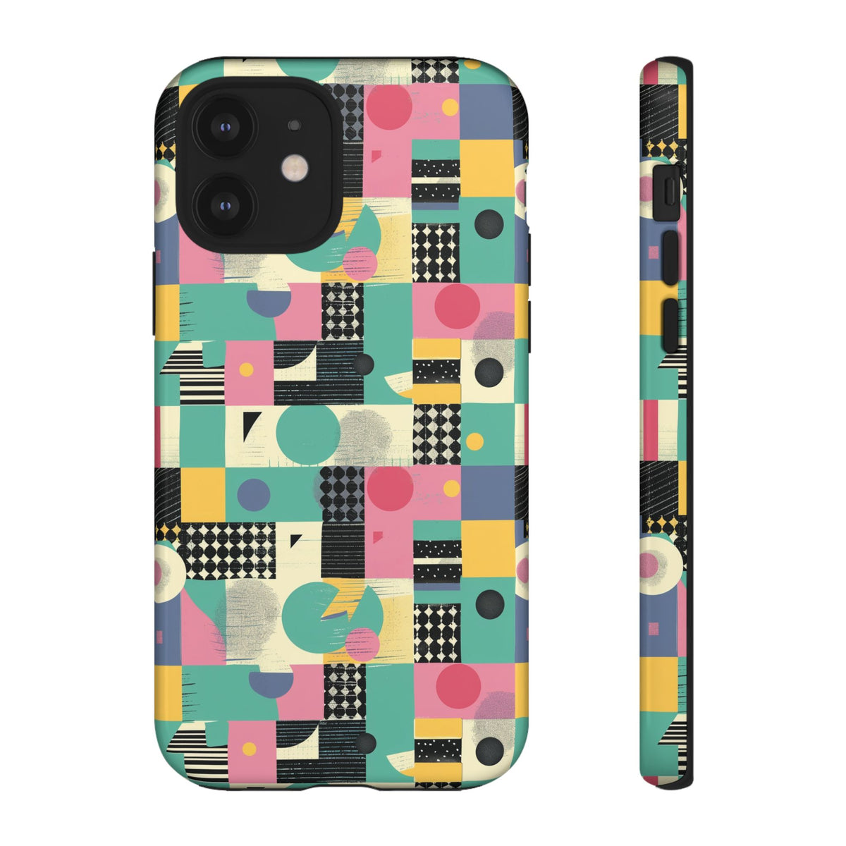 Retro 80s Seamless Phone Case – Vintage Style Meets Modern Protection 289