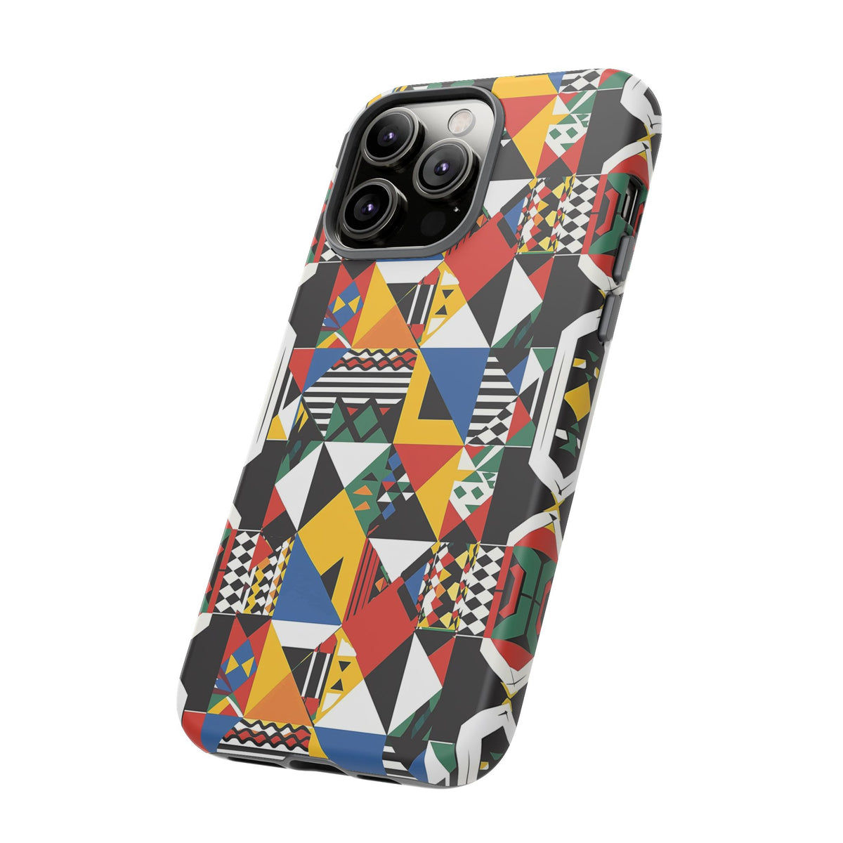 Stylish African Pattern Phone Case – Unique and Vibrant Protection 182