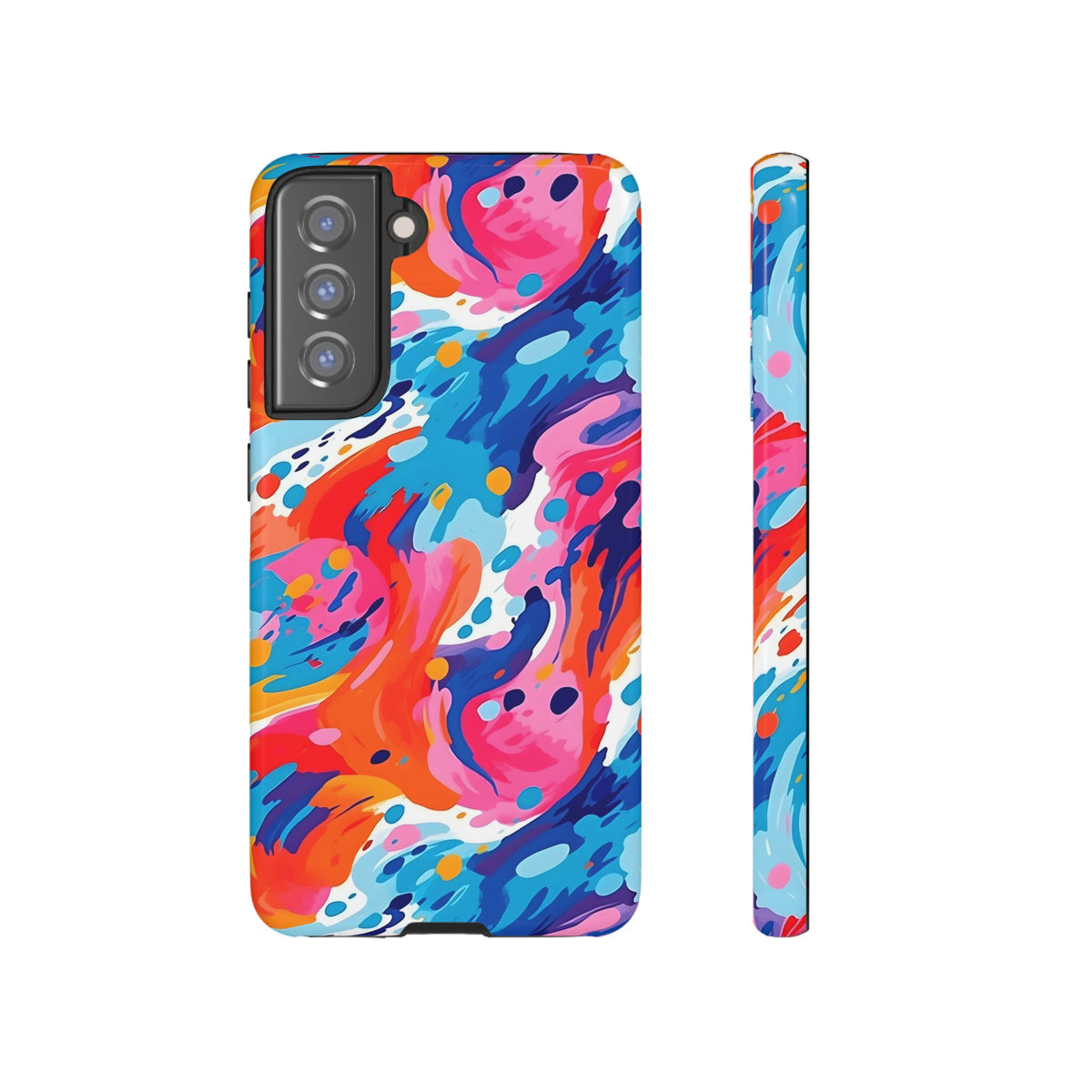 Abstract Painting Design Phone Case – Modern Art-Inspired Phone Cover 4