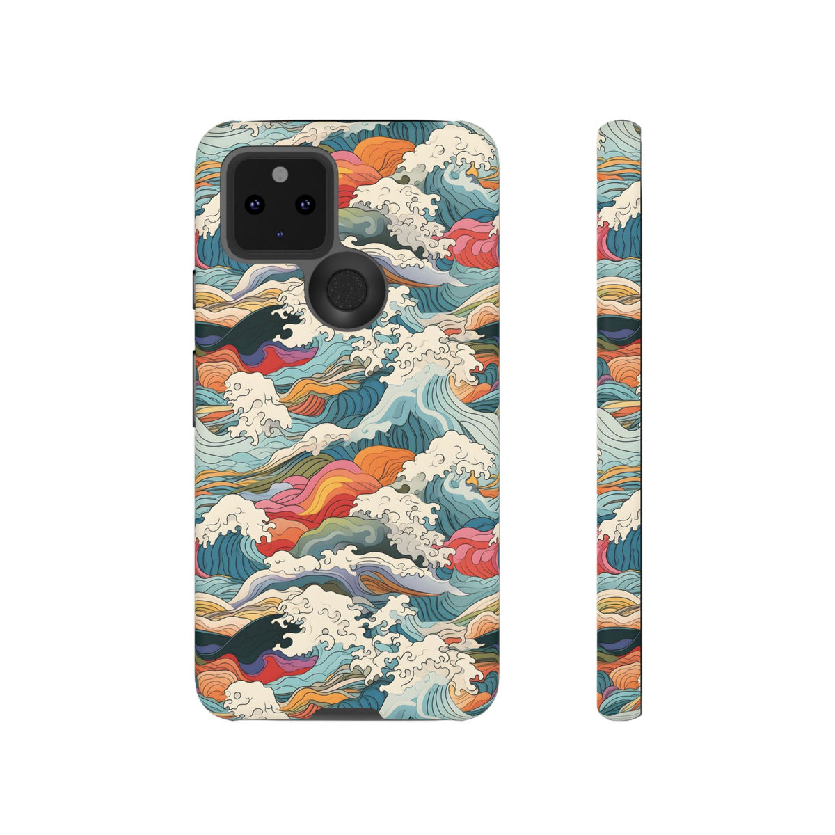 Japanese Waves Phone Case – Embrace Timeless Elegance with Classic Design 2