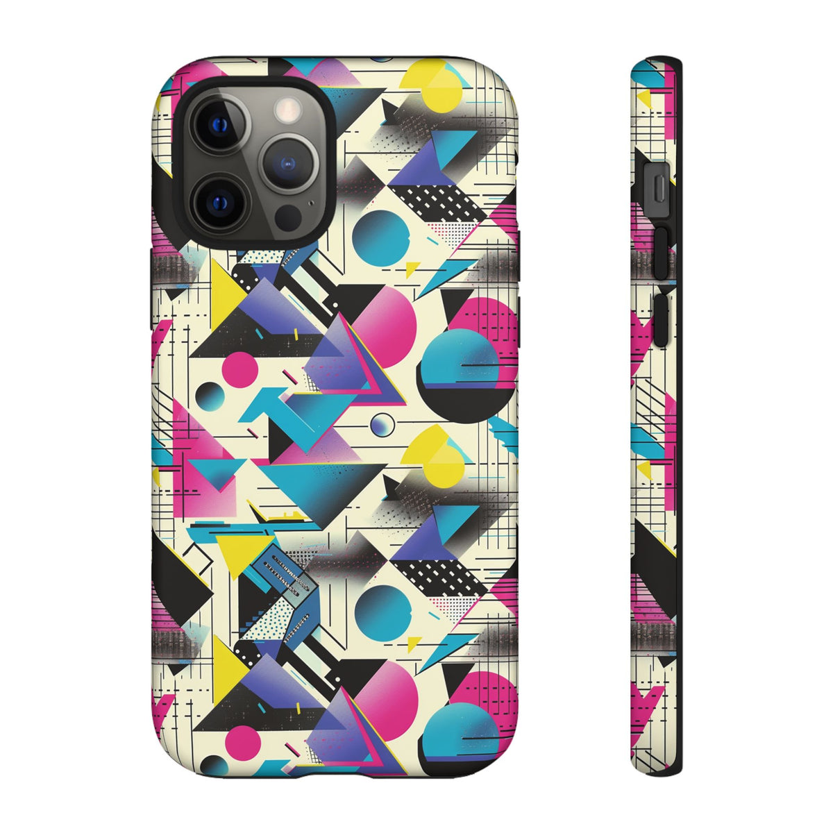 Retro 80s Seamless Phone Case – Vintage Style Meets Modern Protection 202