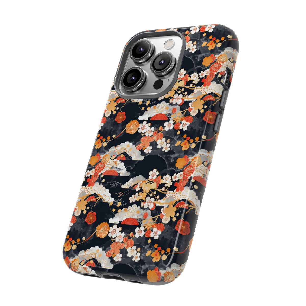 Japanese Pattern Phone Case – Elegant & Timeless Design for Your Phone 108