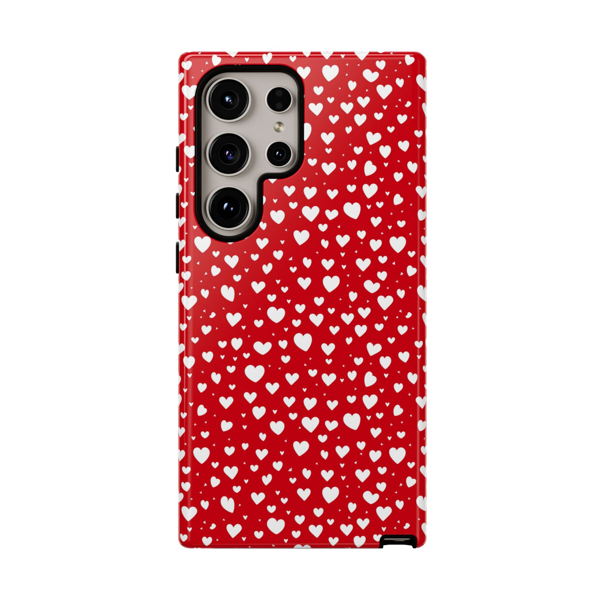 Heart Pattern Phone Case – Stylish & Loving Design for Your Device 819