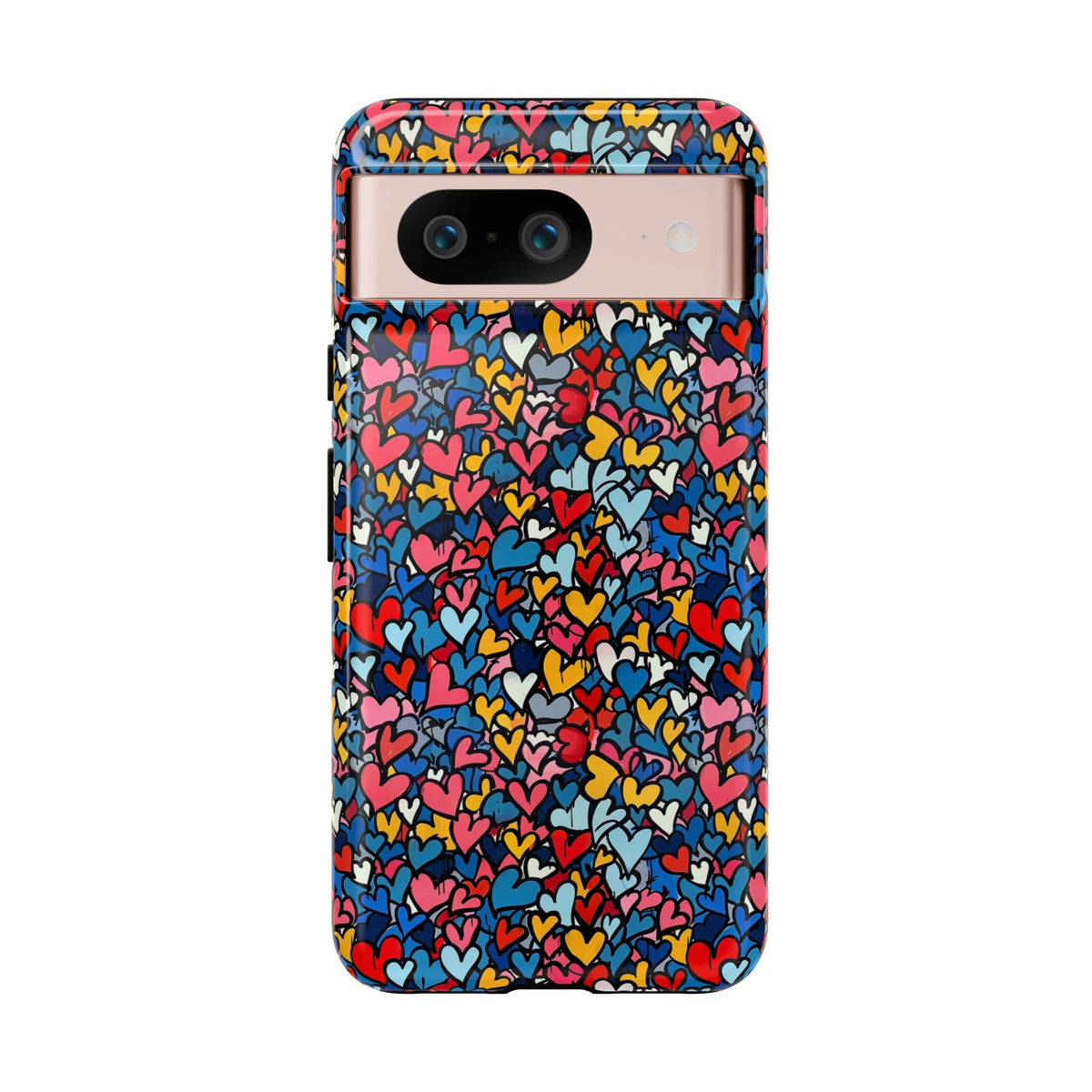 Heart Pattern Phone Case – Stylish & Loving Design for Your Device 820