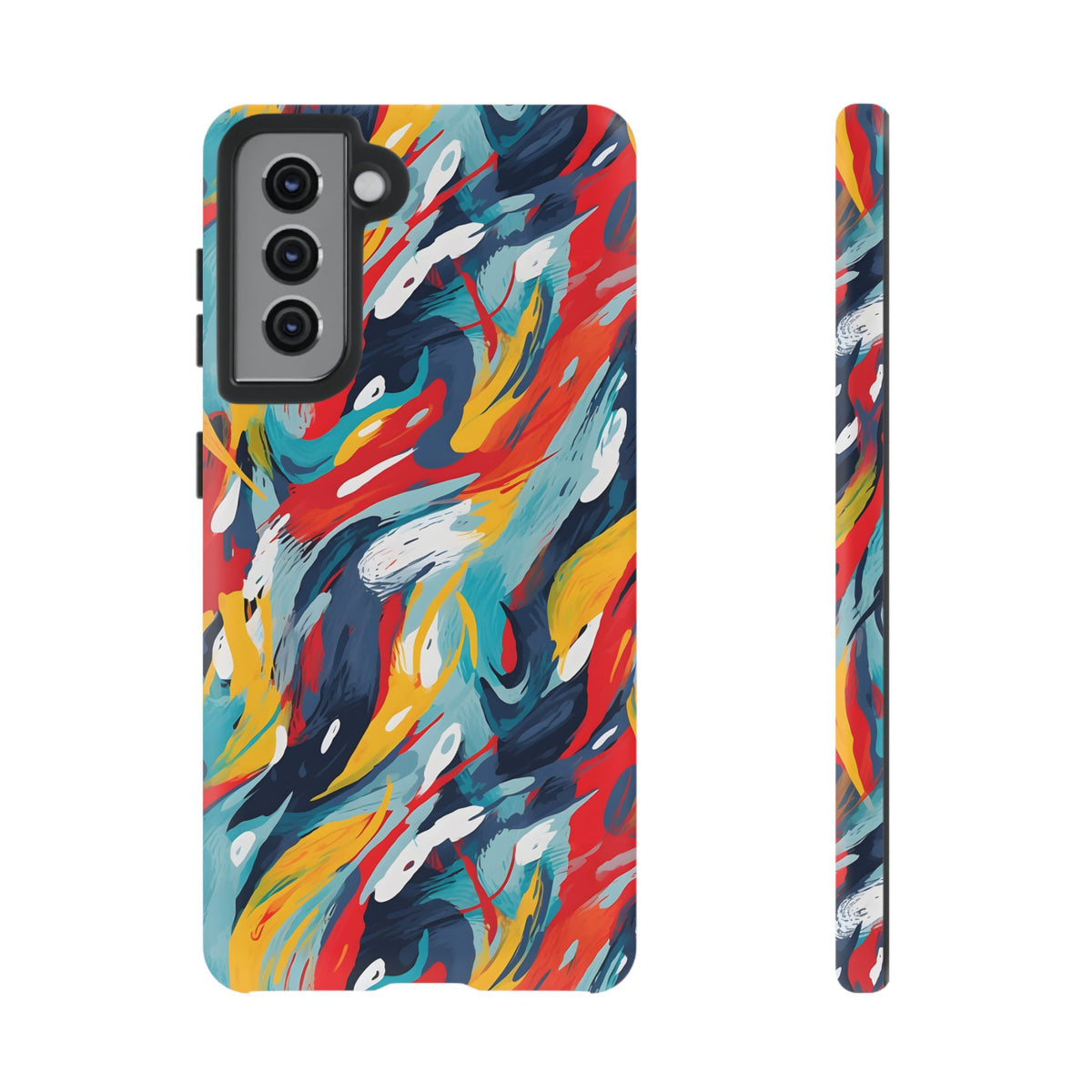 Tough CasesAbstract Painting Design Phone Case – Modern Art-Inspired Phone Cover 8