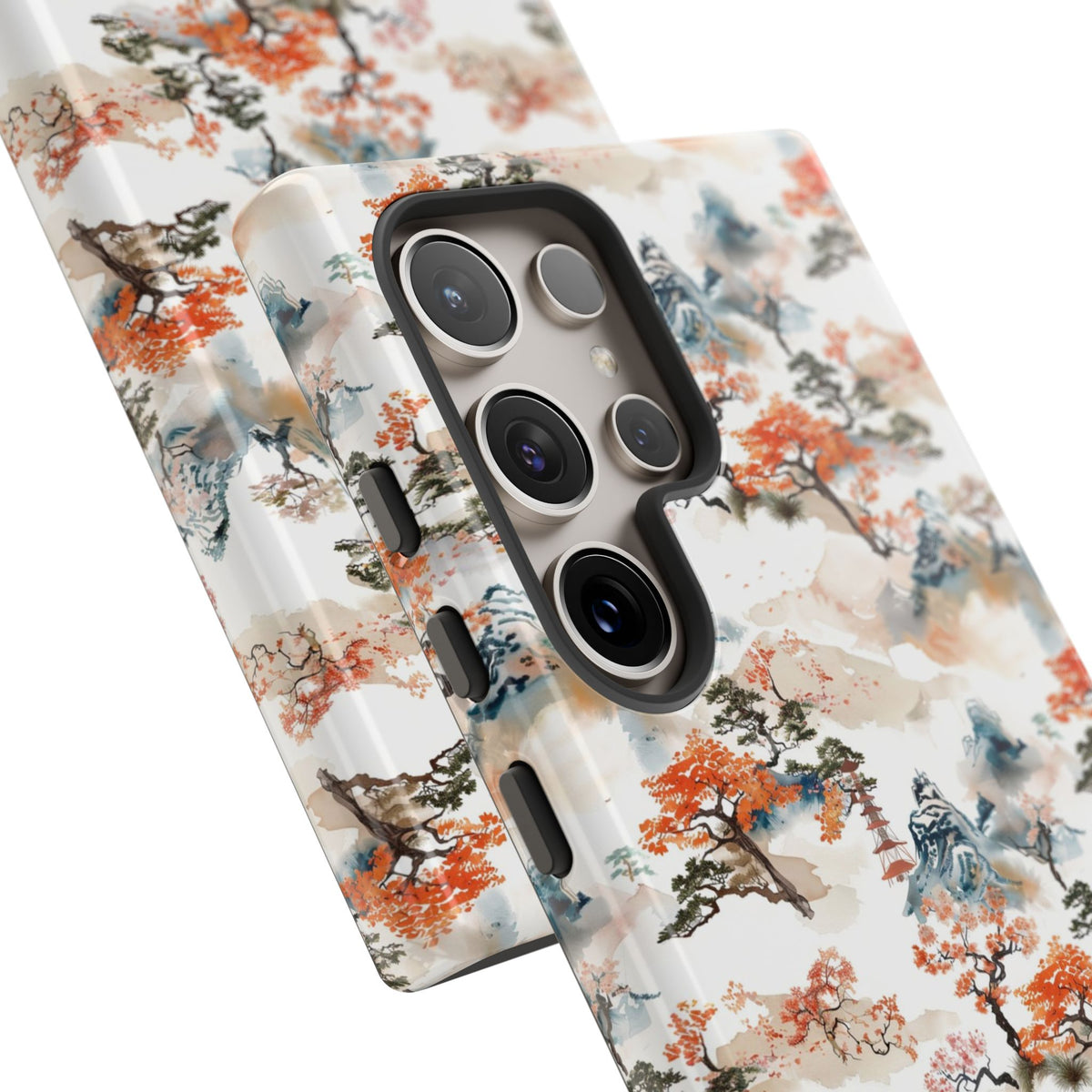 Japanese Pattern Phone Case – Elegant & Timeless Design for Your Phone 506