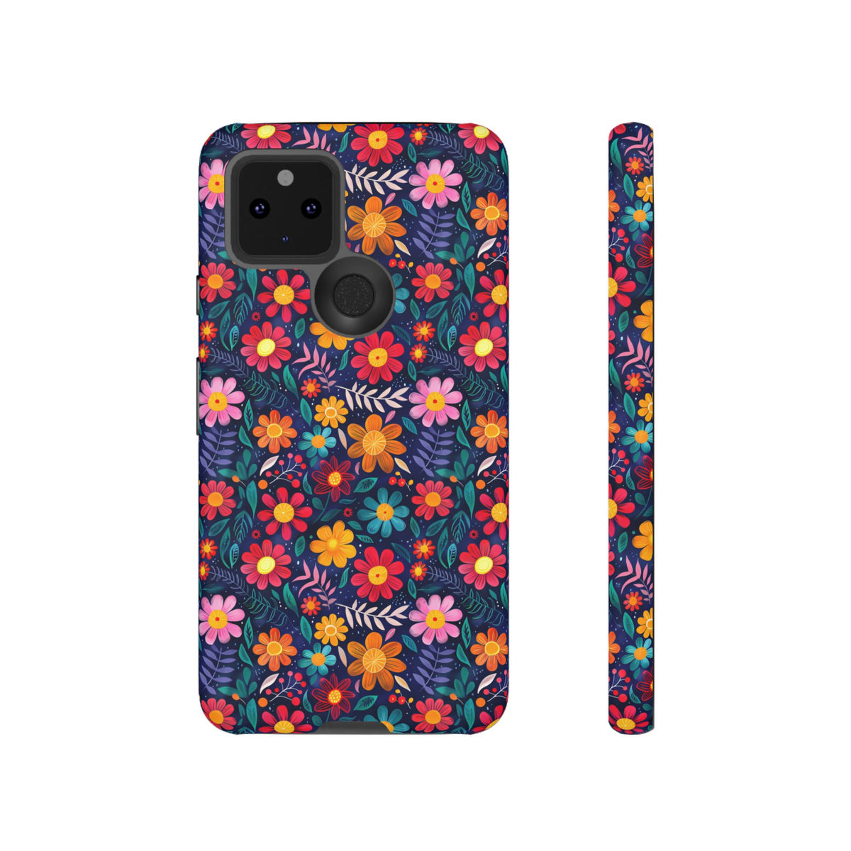 Frida Kahlo's Flower Phone Case – Artistic Elegance for Your Phone 4