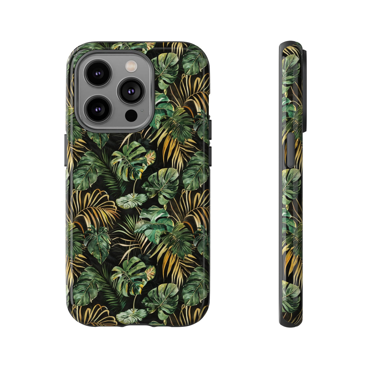 Jungle Pattern Phone Case – Exotic & Lush Design for Your Phone 334