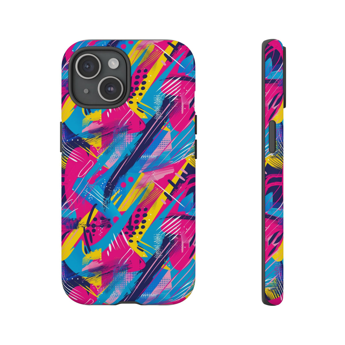 Retro 80s Seamless Phone Case – Vintage Style Meets Modern Protection 103