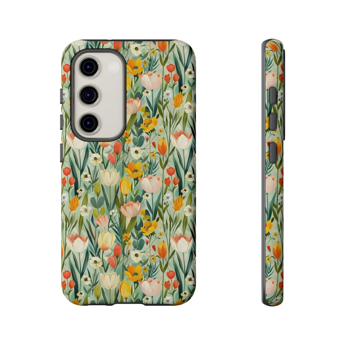 Spring Pattern Phone Case – Fresh & Vibrant Design for Your Phone 396