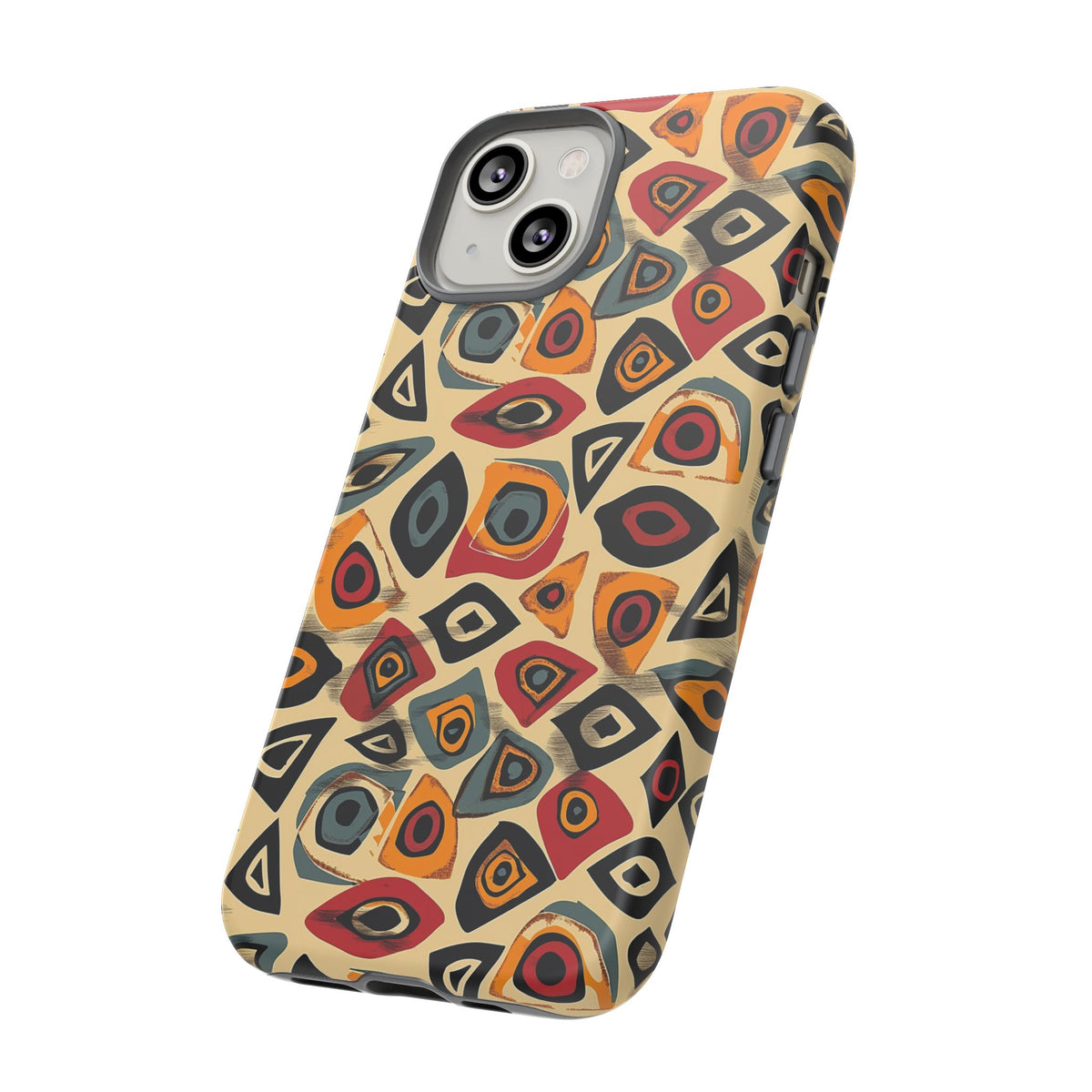 Stylish African Pattern Phone Case – Unique and Vibrant Protection 167