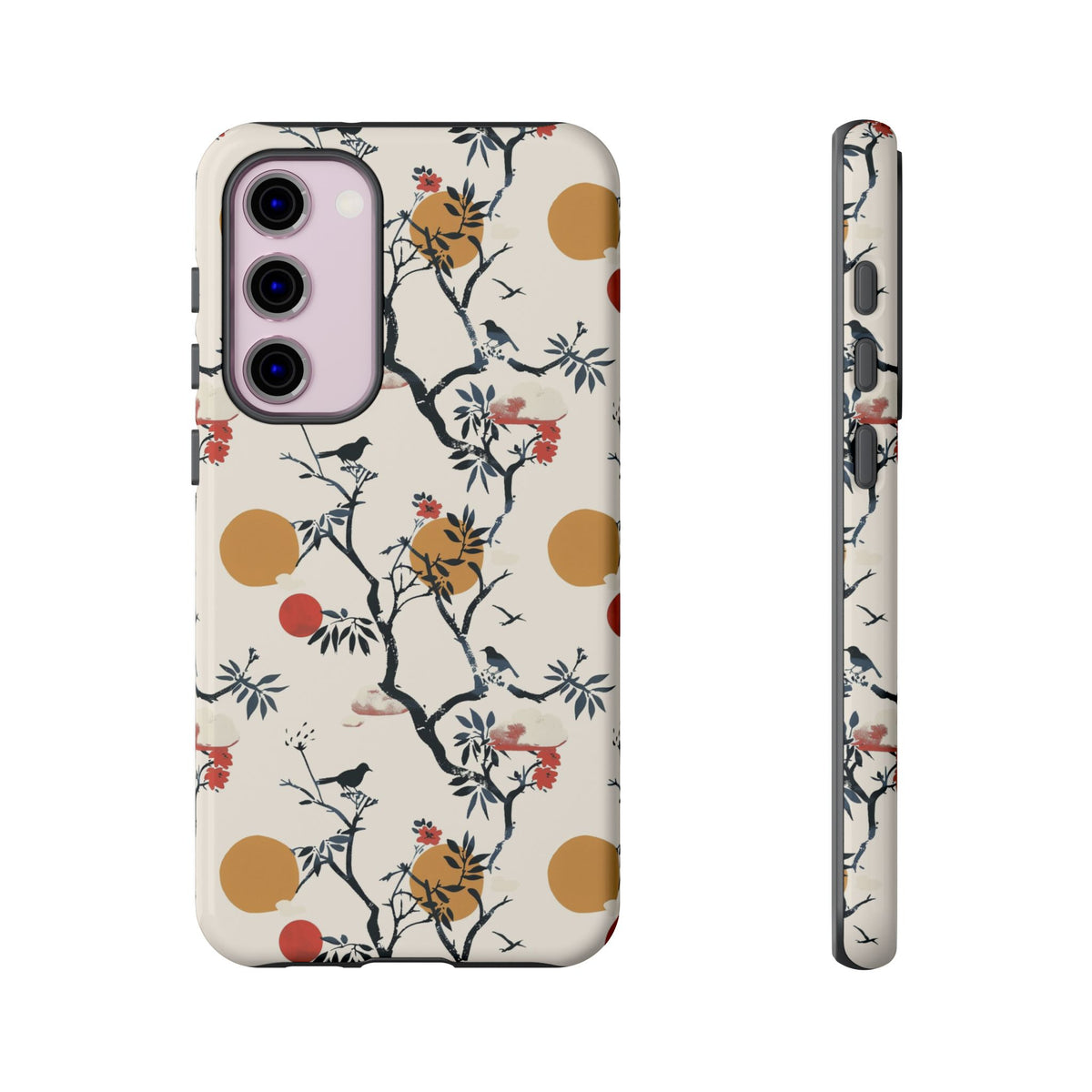 Japanese Pattern Phone Case – Elegant & Timeless Design for Your Phone 054