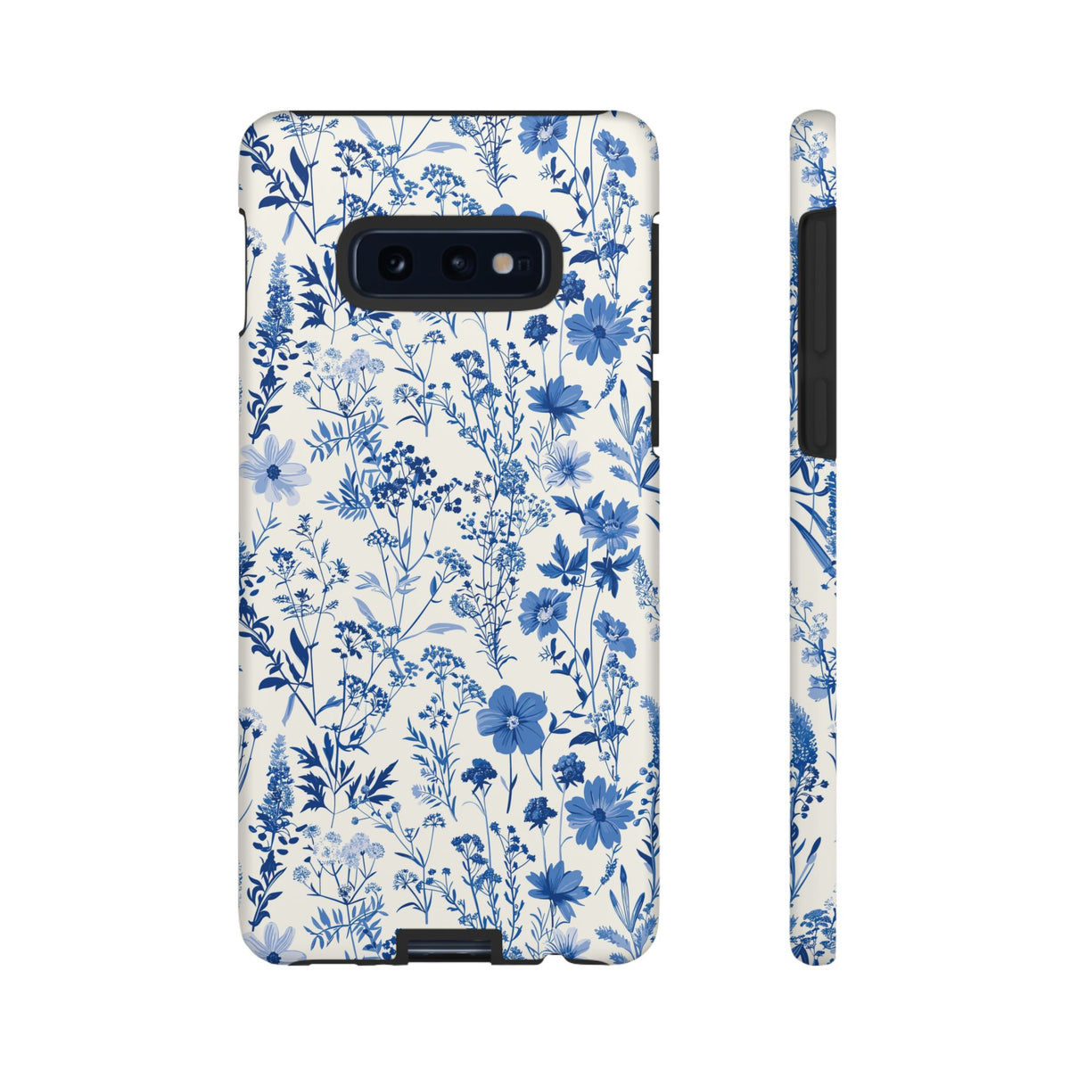 Blue French Toile Phone Case – Timeless Elegance and Classic Style