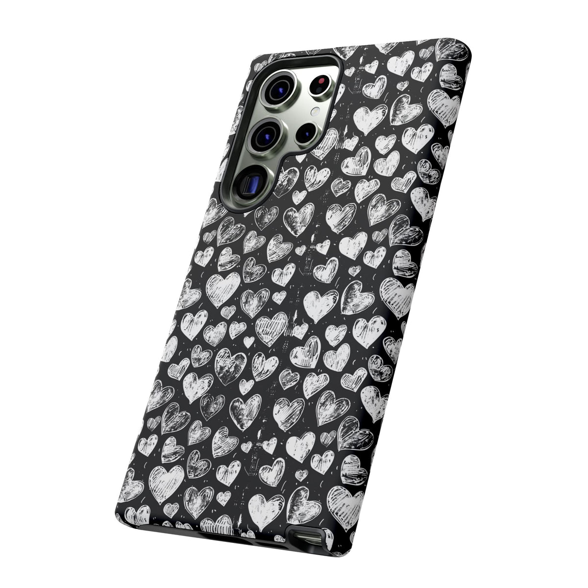 Heart Pattern Phone Case – Stylish & Loving Design for Your Device 815