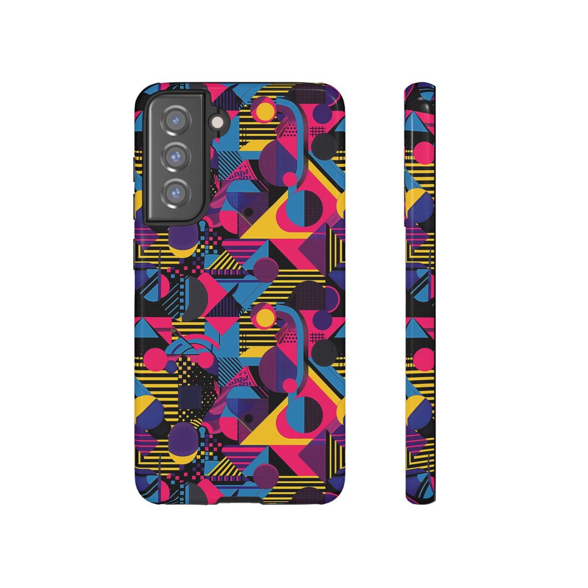 Retro 80s Seamless Phone Case – Vintage Style Meets Modern Protection 085