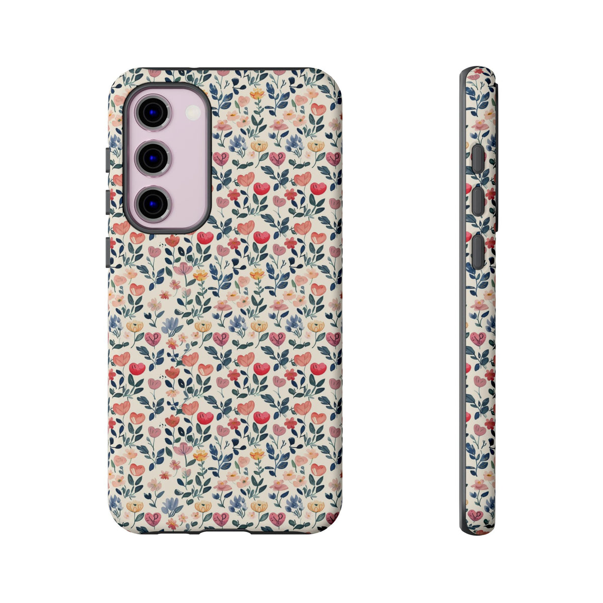 Heart Pattern Phone Case – Stylish & Loving Design for Your Device 261