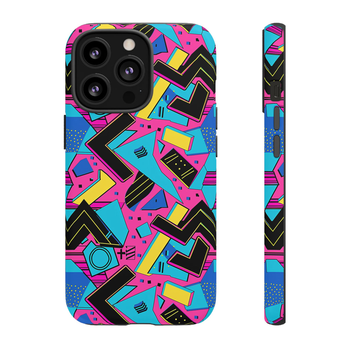 Retro 80s Seamless Phone Case – Vintage Style Meets Modern Protection 081