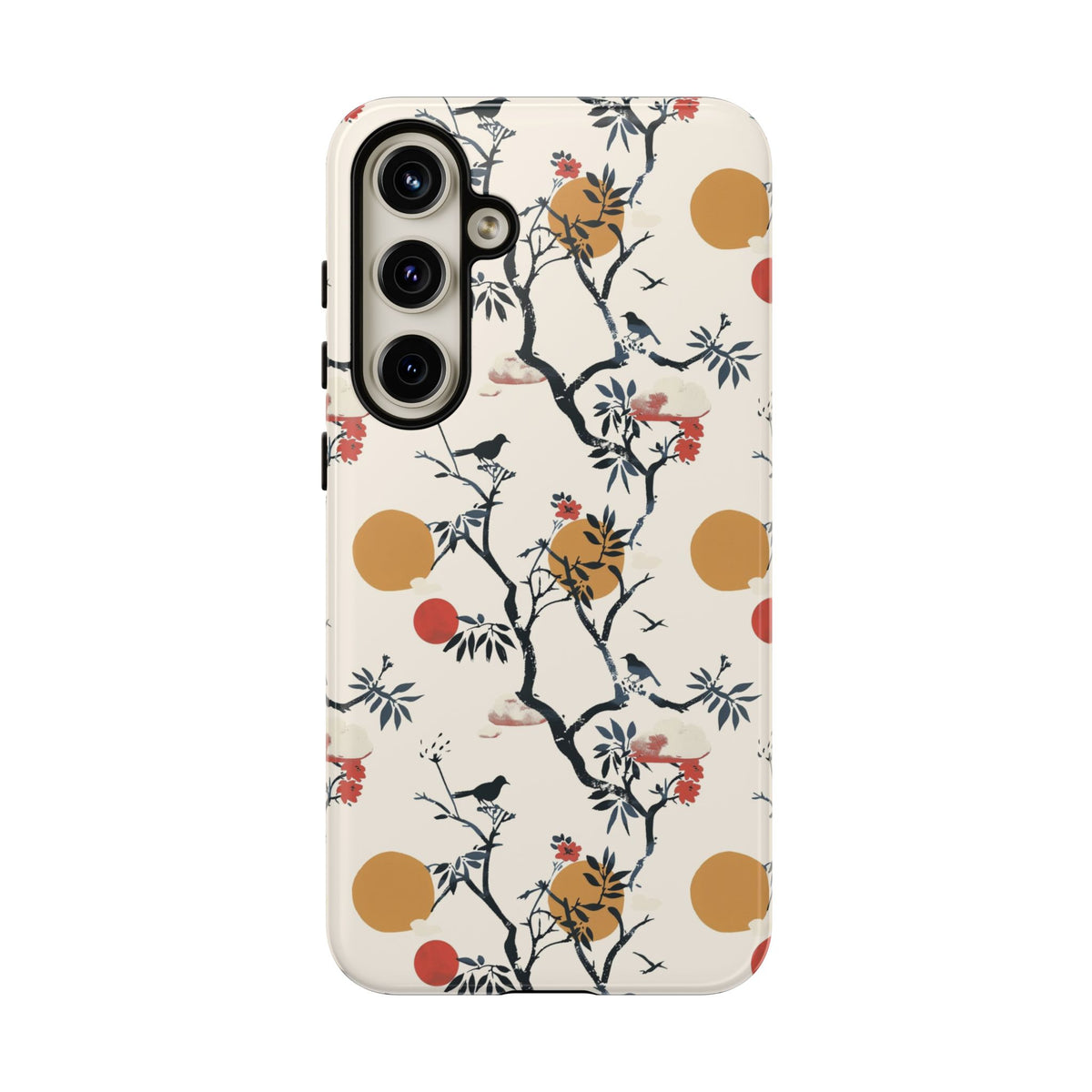 Japanese Pattern Phone Case – Elegant & Timeless Design for Your Phone 054