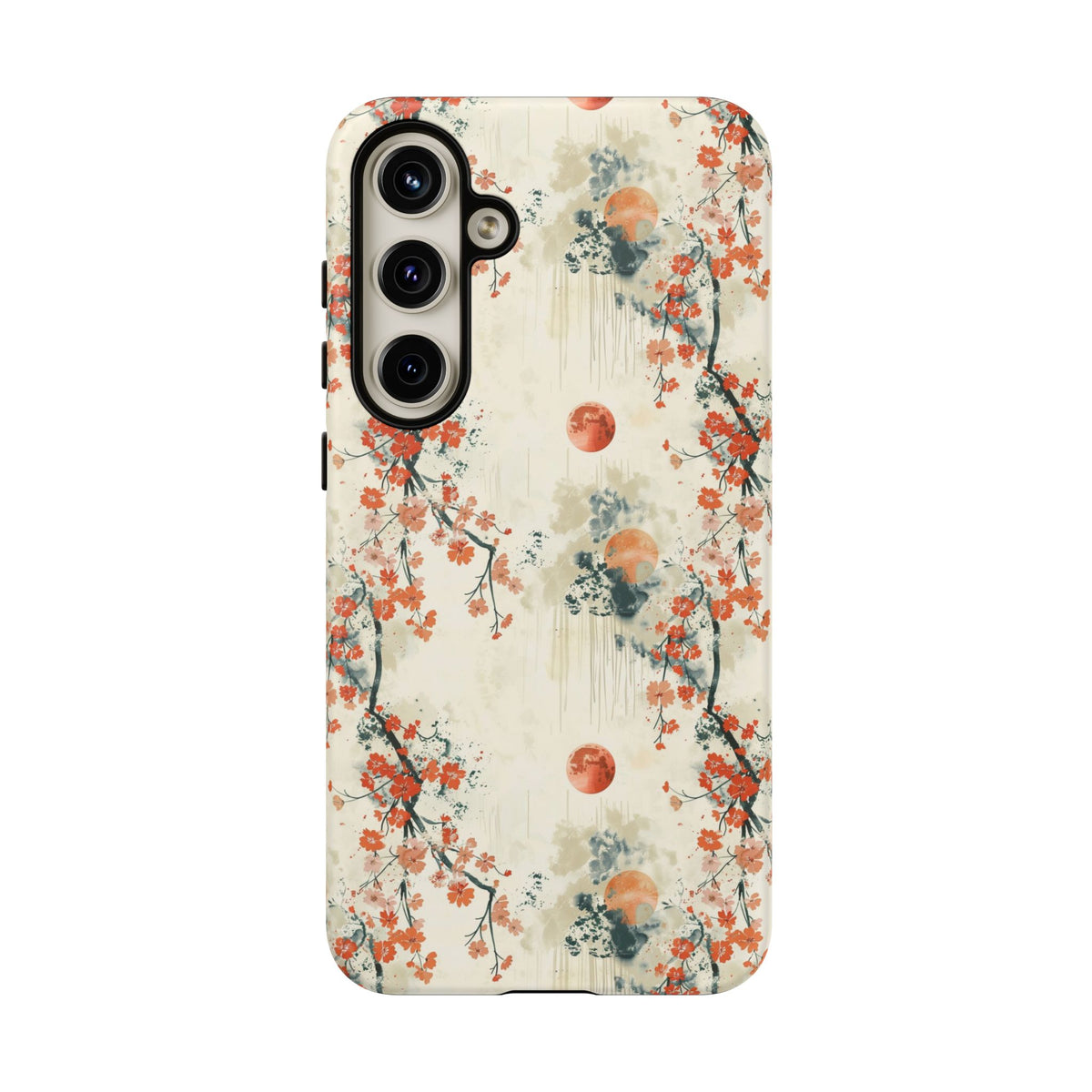 Japanese Pattern Phone Case – Elegant & Timeless Design for Your Phone 075